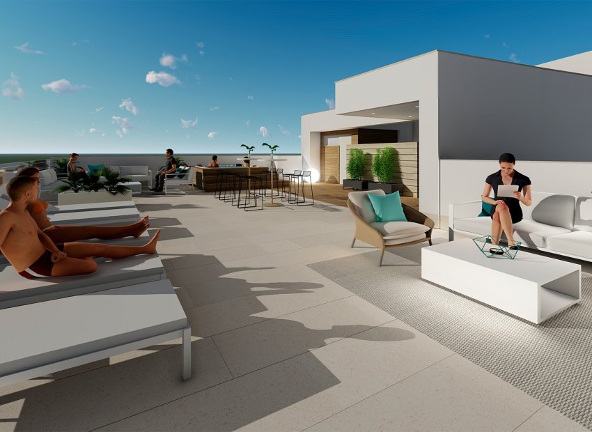 New Build - Apartment / flat -
Torrevieja - Centro