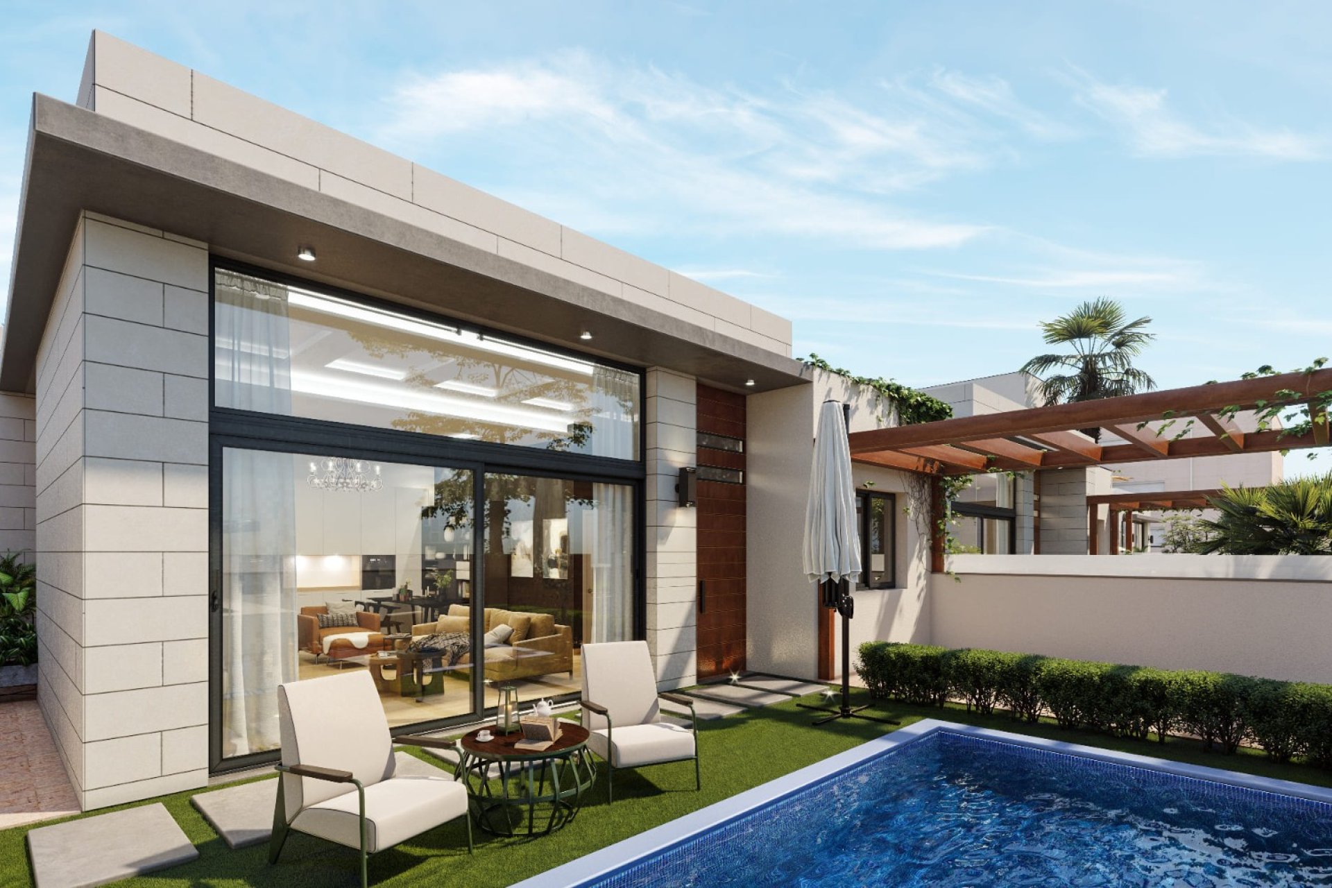 New Build - Villa / Semi semi-detached -
Pilar de la Horadada - Lo Romero Golf
