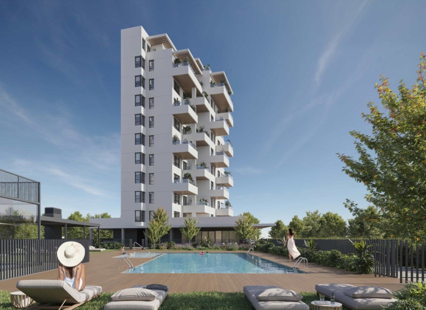 Nieuwbouw - Appartement / flat -
Calpe - Zona Levante - Playa Fossa