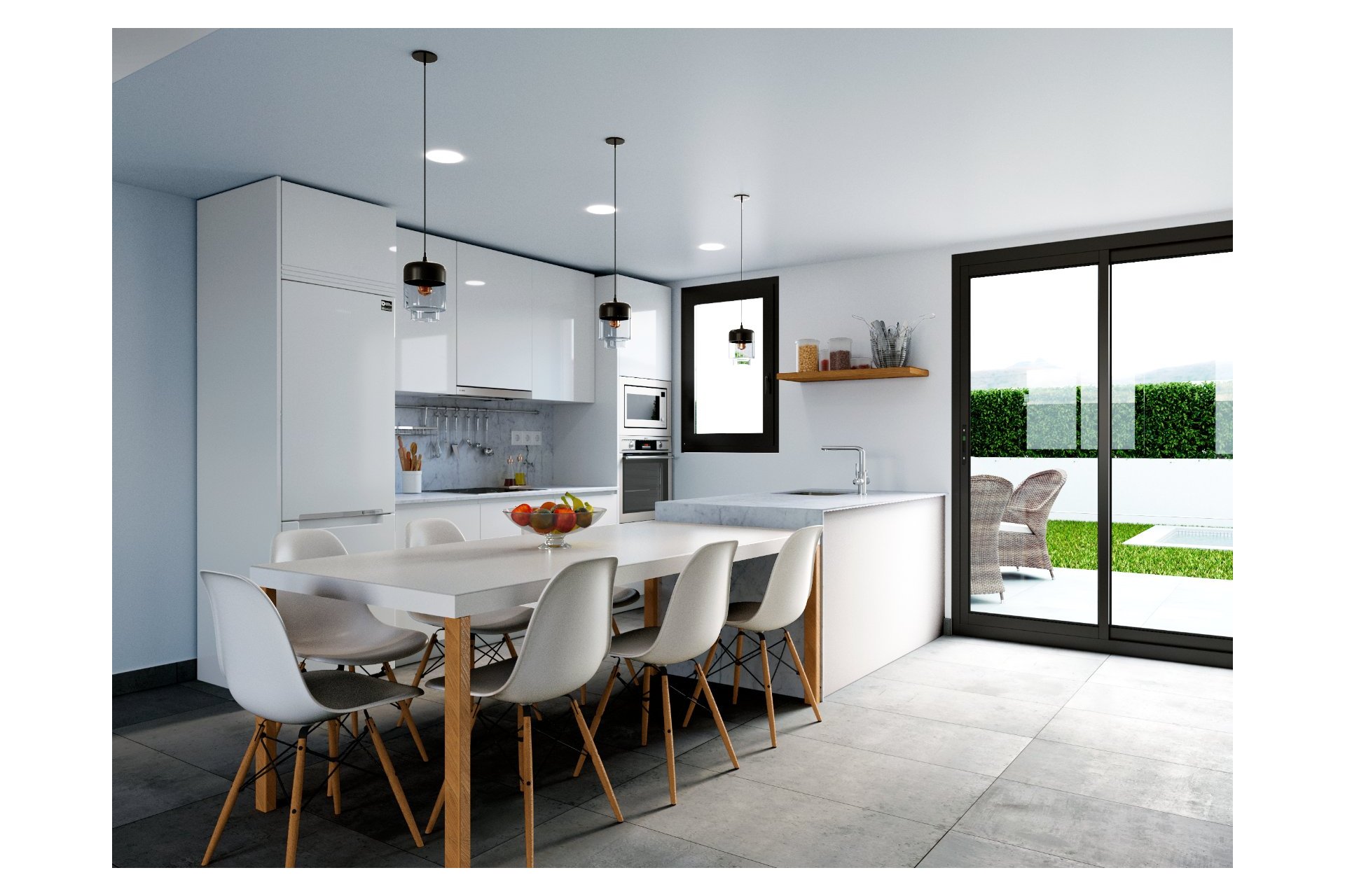 Nieuwbouw - Villa -
 - Los Belones