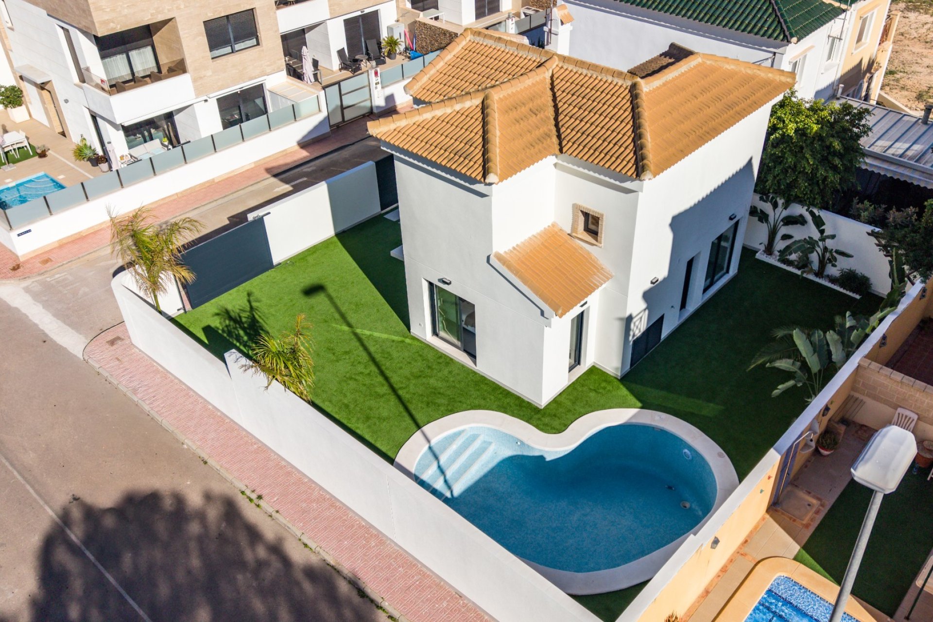 Nieuwbouw - Villa -
Orihuela Costa - Campoamor