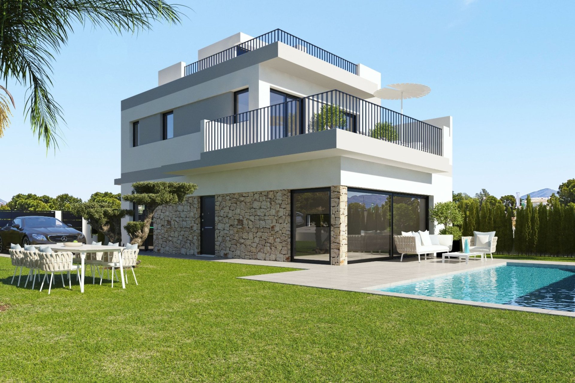 Nieuwbouw - Villa -
San Miguel de Salinas