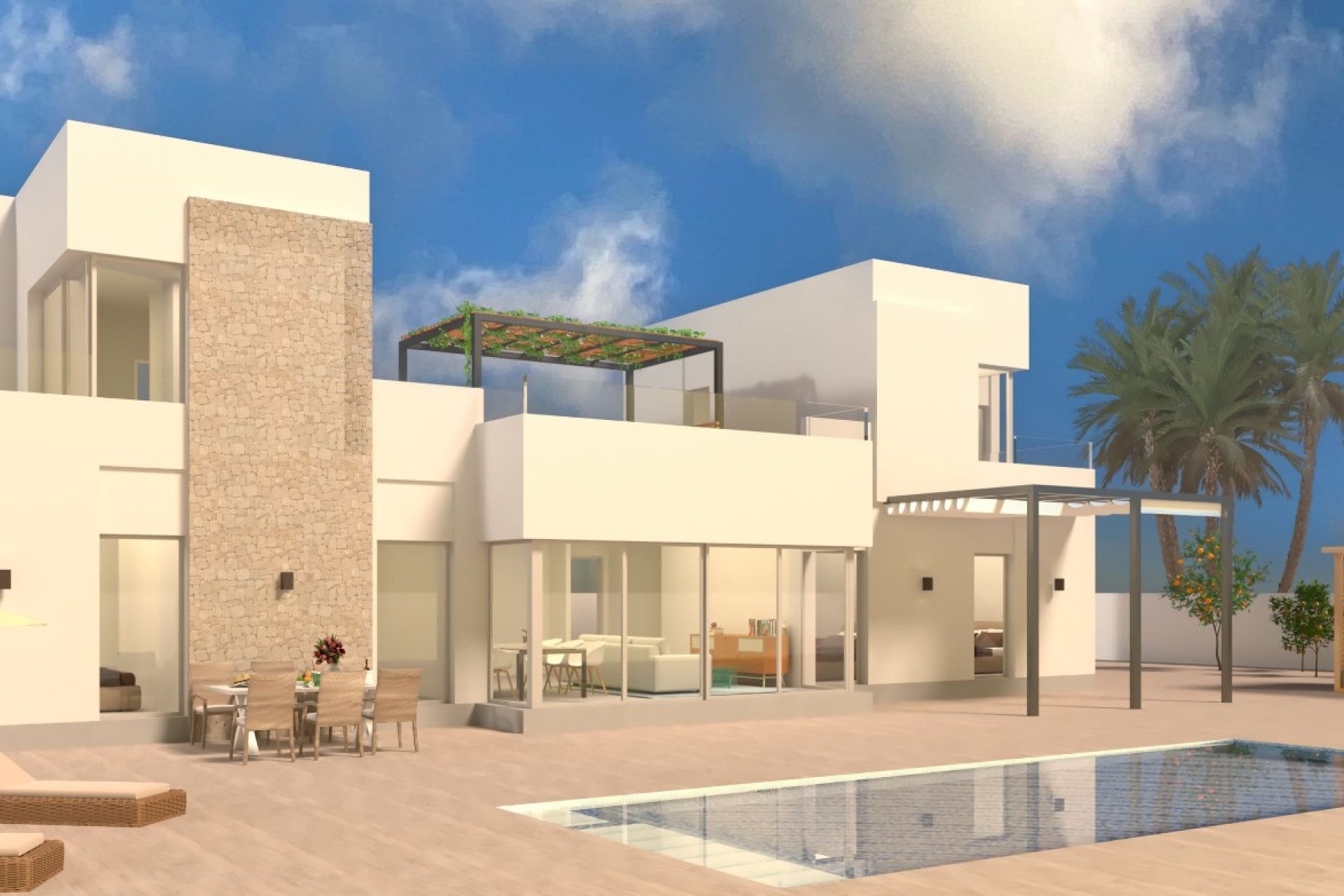 Nieuwbouw - Vrijstaande woning -
Torrevieja - Nueva Torrevieja - Aguas Nuevas