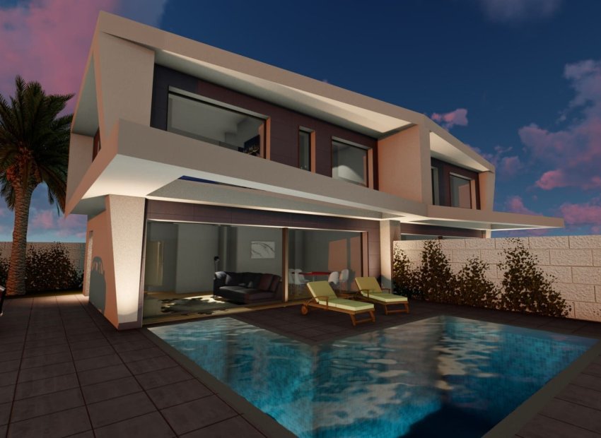 Nouvelle construction - Chalet independiente -
Gran Alacant - Monte y Mar