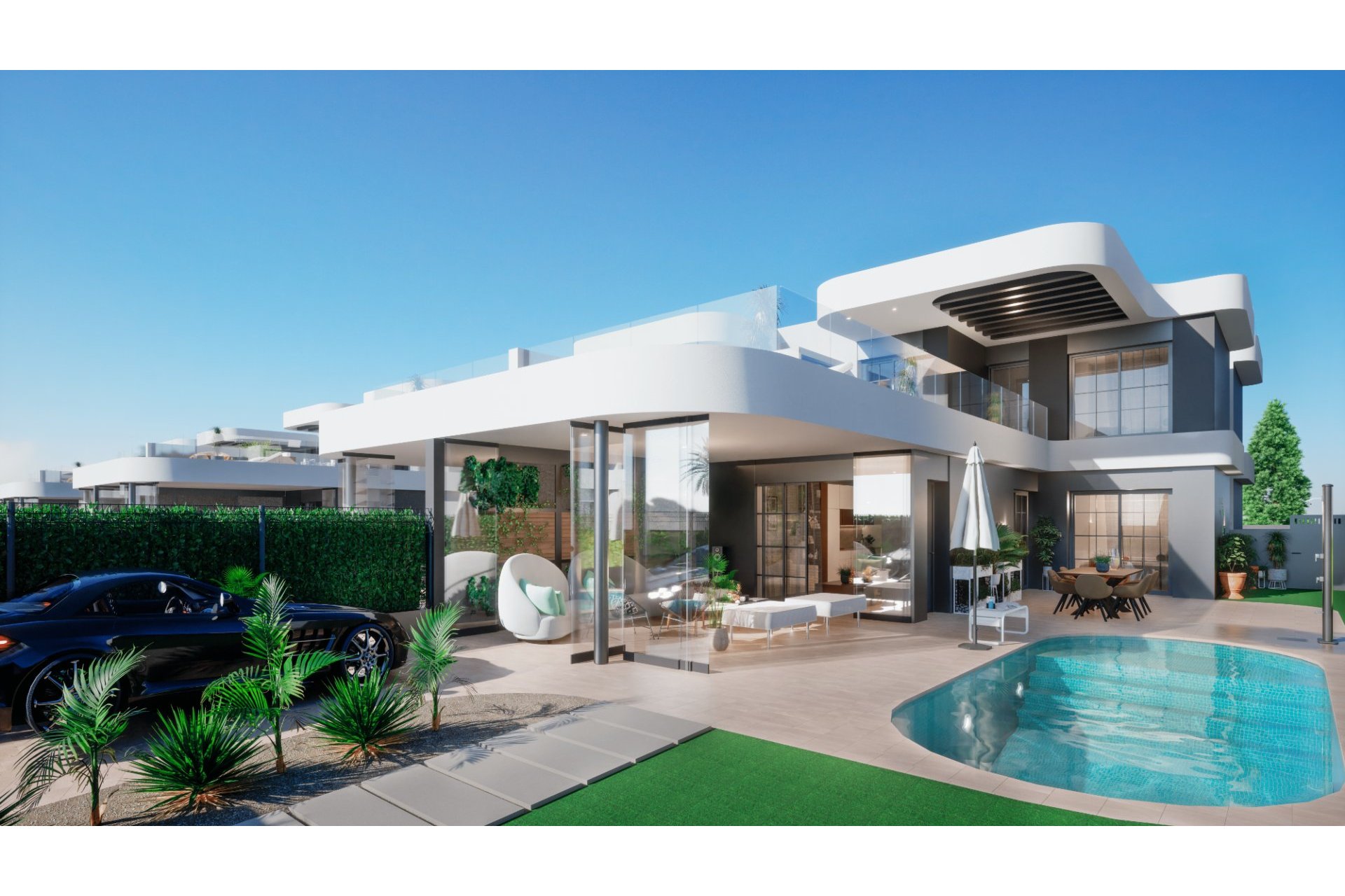 Nouvelle construction - Maison de ville -
Los Alcázares - La Serena Golf