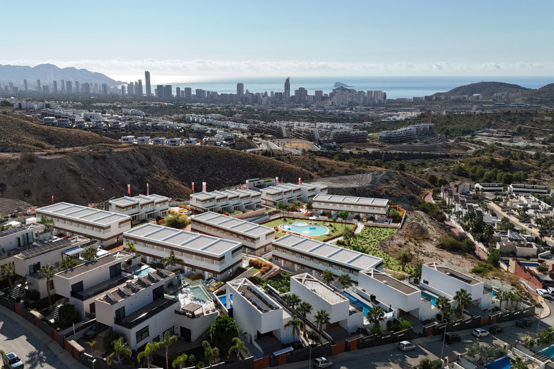 Obra nueva - Adosado -
Finestrat - Finestrat Urbanizaciones