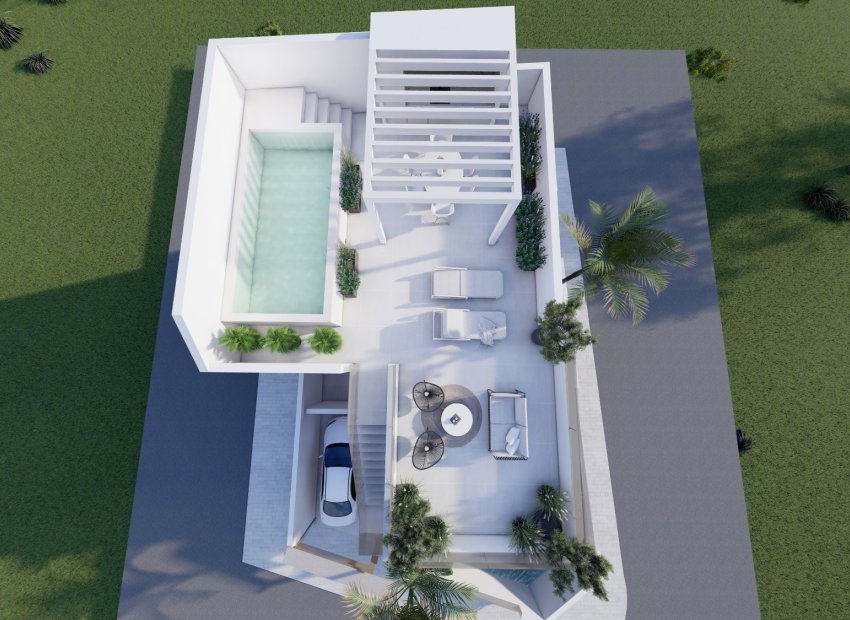 Obra nueva - Adosado -
Pilar de la Horadada