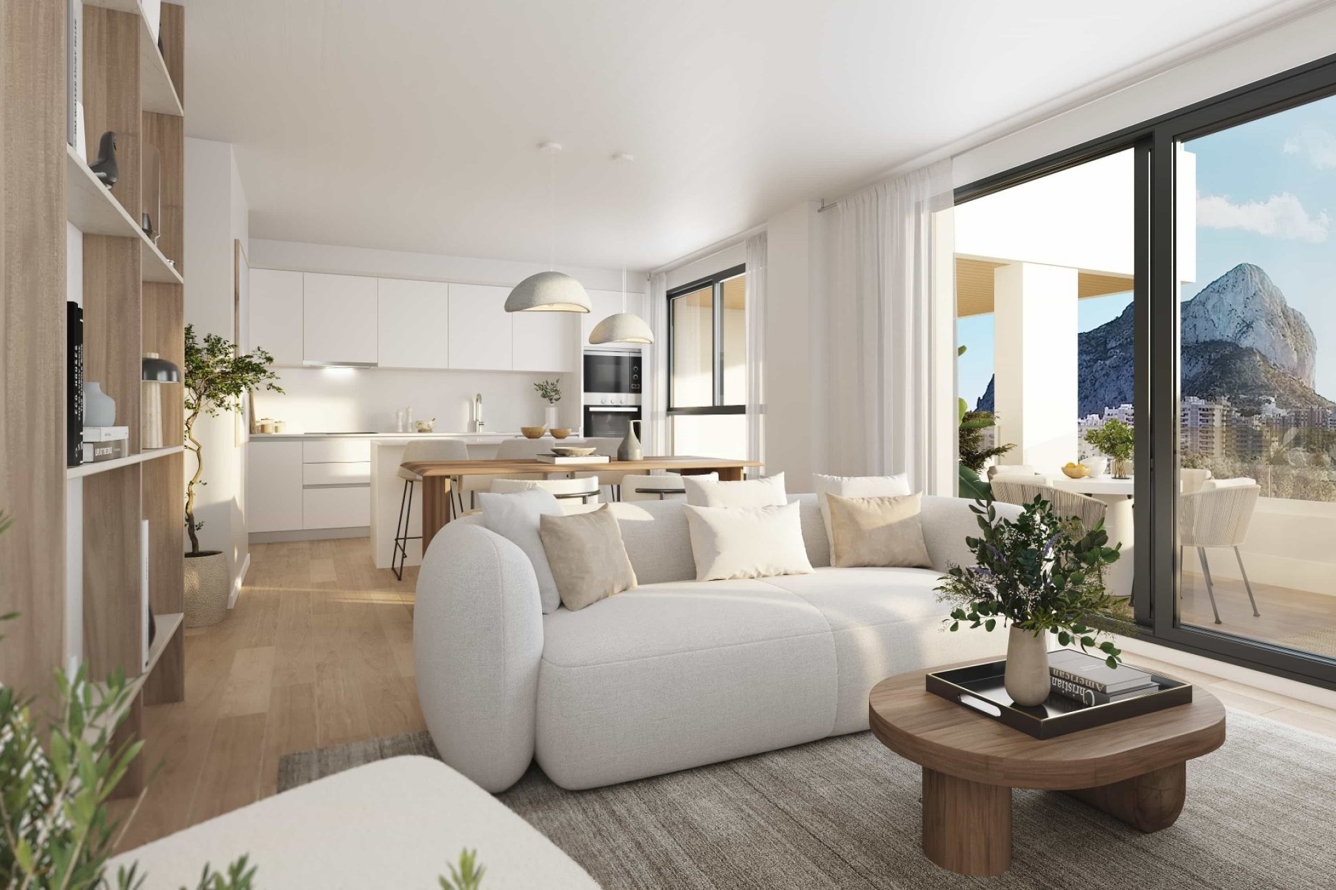 Obra nueva - Apartamento / piso -
Calpe - Zona Levante - Playa Fossa