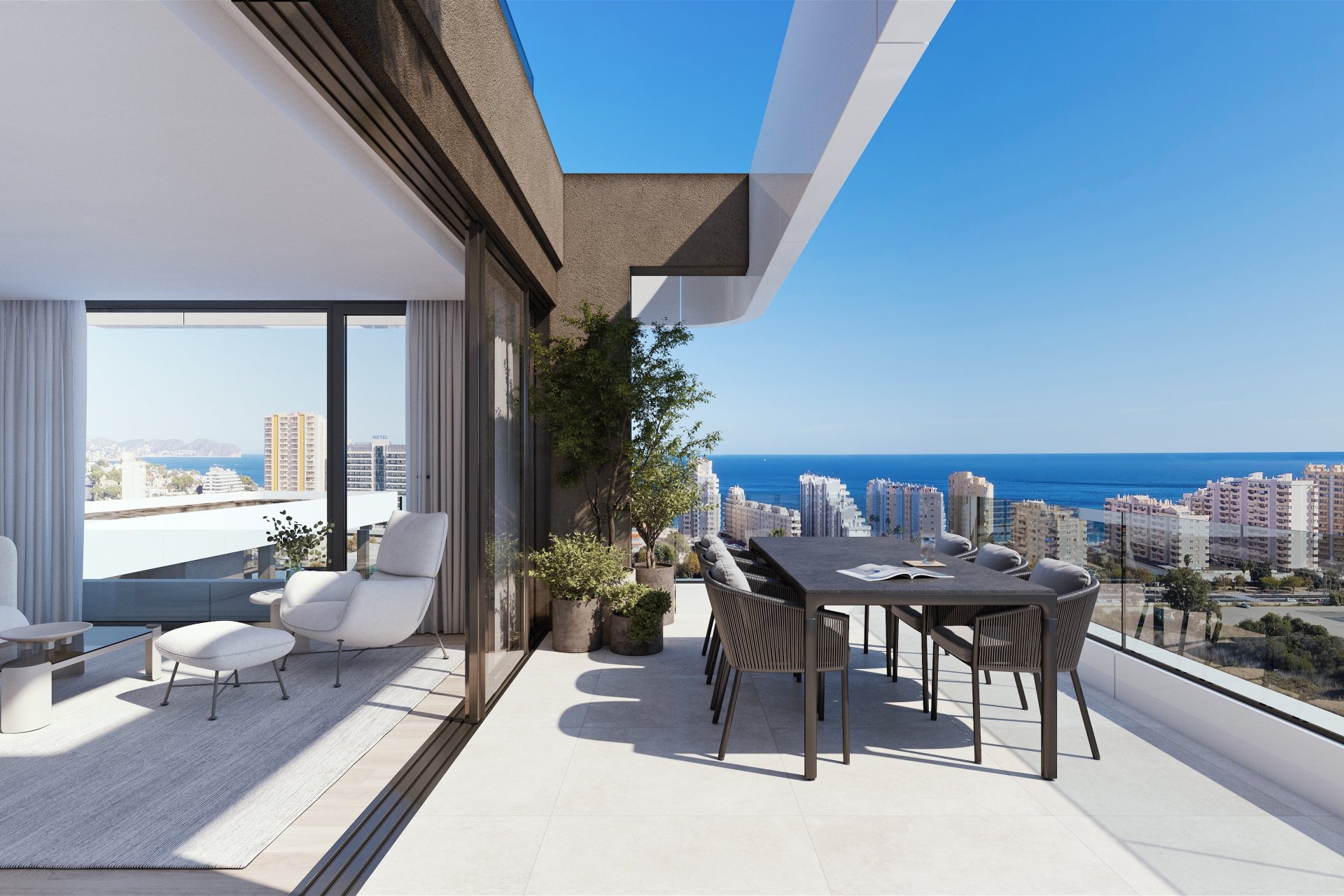 Obra nueva - Apartamento / piso -
Calpe