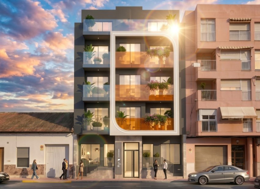 Obra nueva - Apartamento / piso -
Guardamar del Segura - Guardamar pueblo