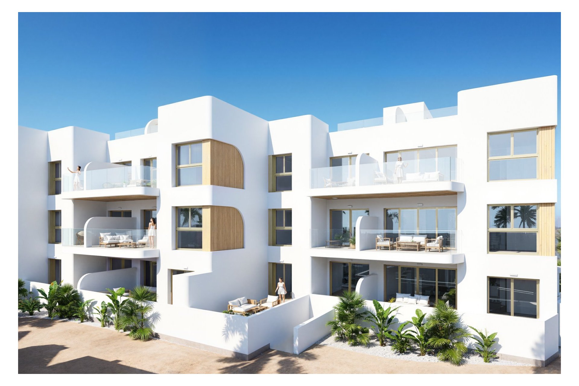 Obra nueva - Apartamento / piso -
Los Alcázares - La Serena Golf