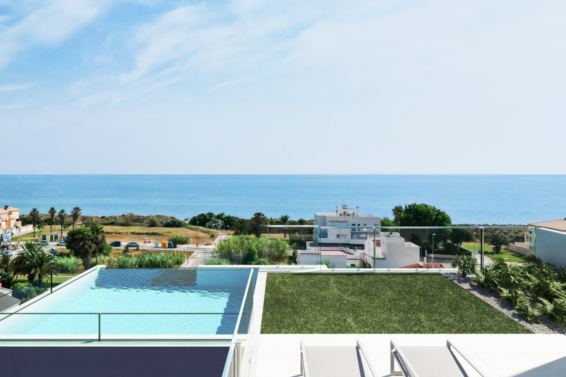 Obra nueva - Apartamento / piso -
Oliva - Oliva Playa