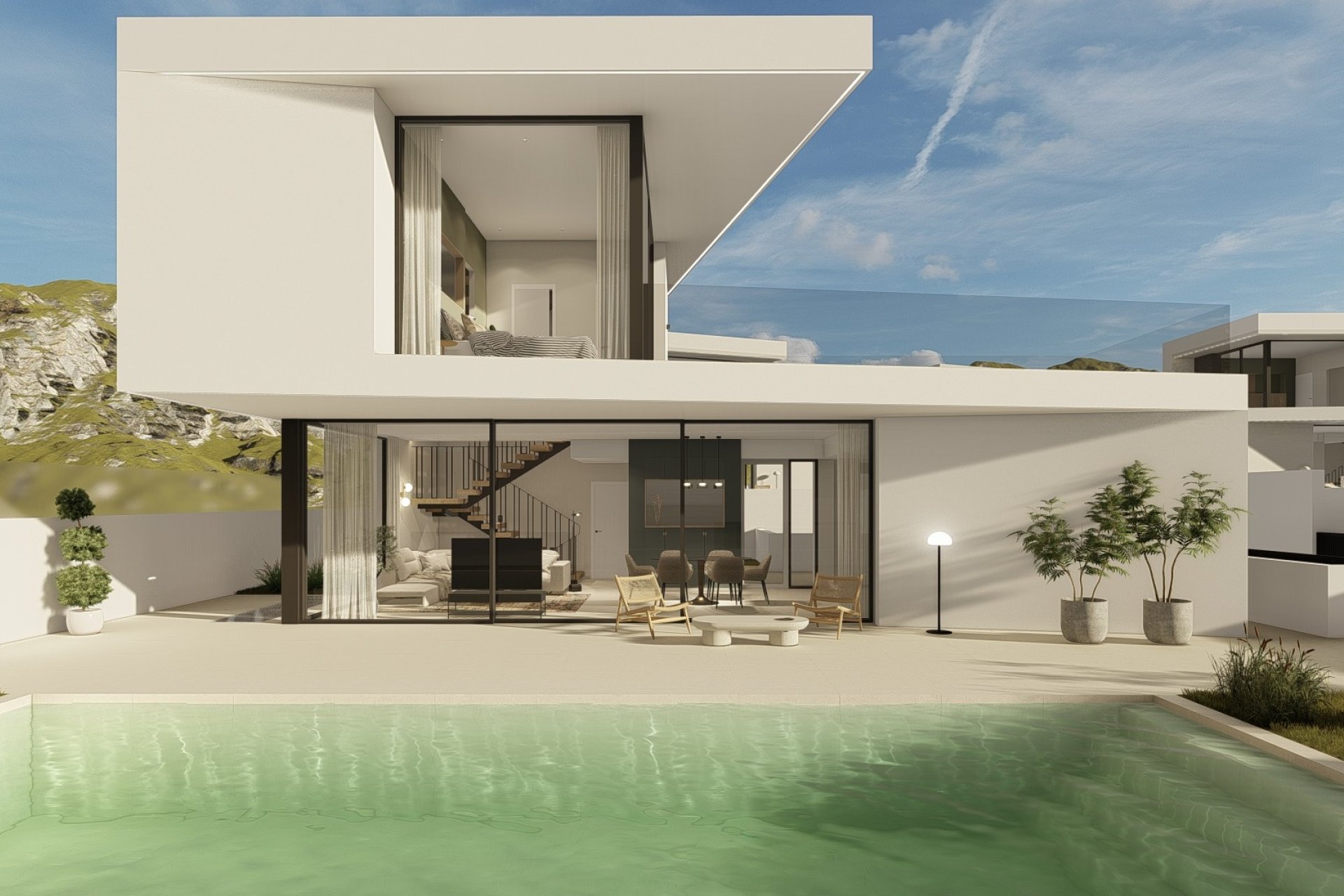 Obra nueva - Chalet independiente -
Polop