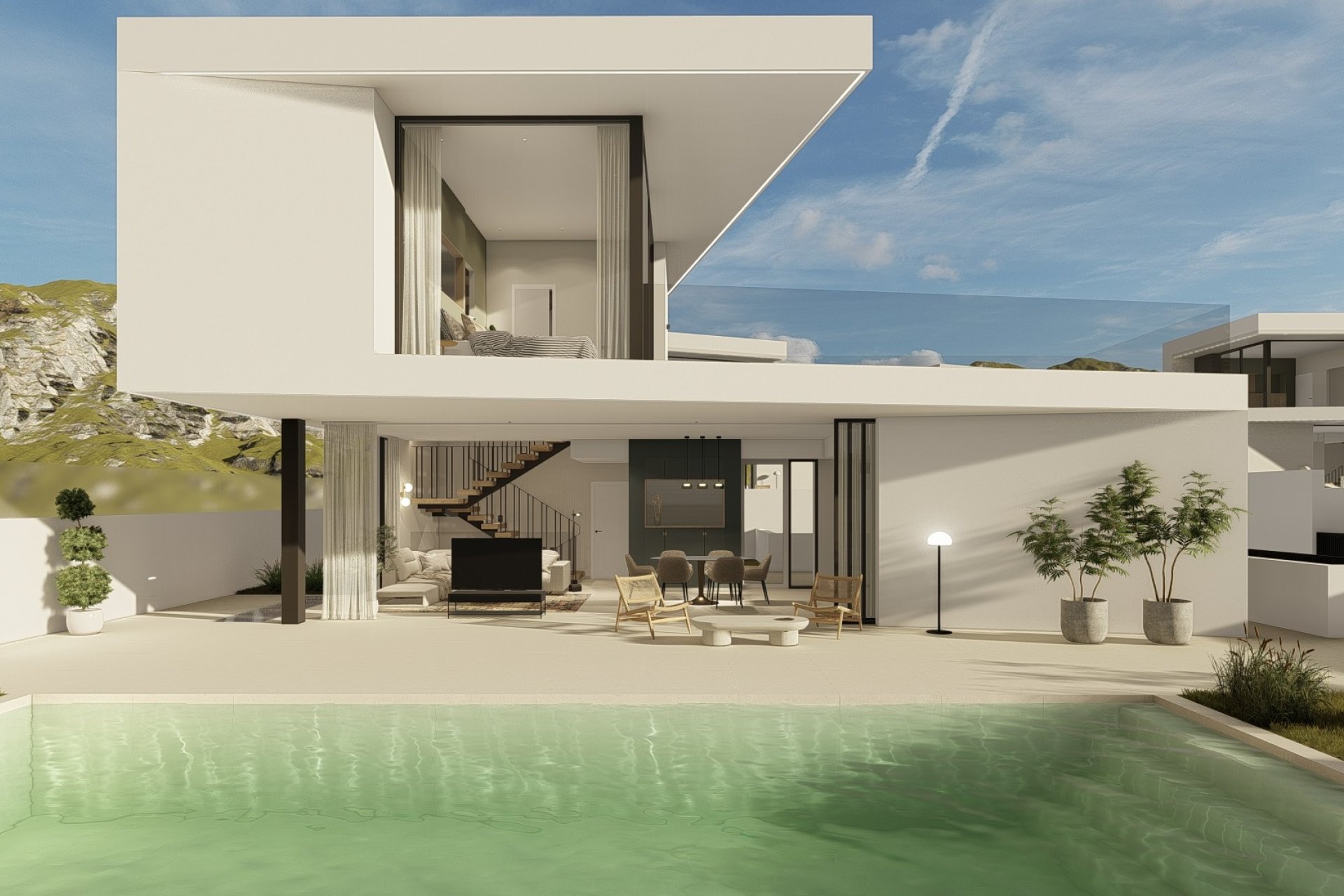 Obra nueva - Chalet independiente -
Polop