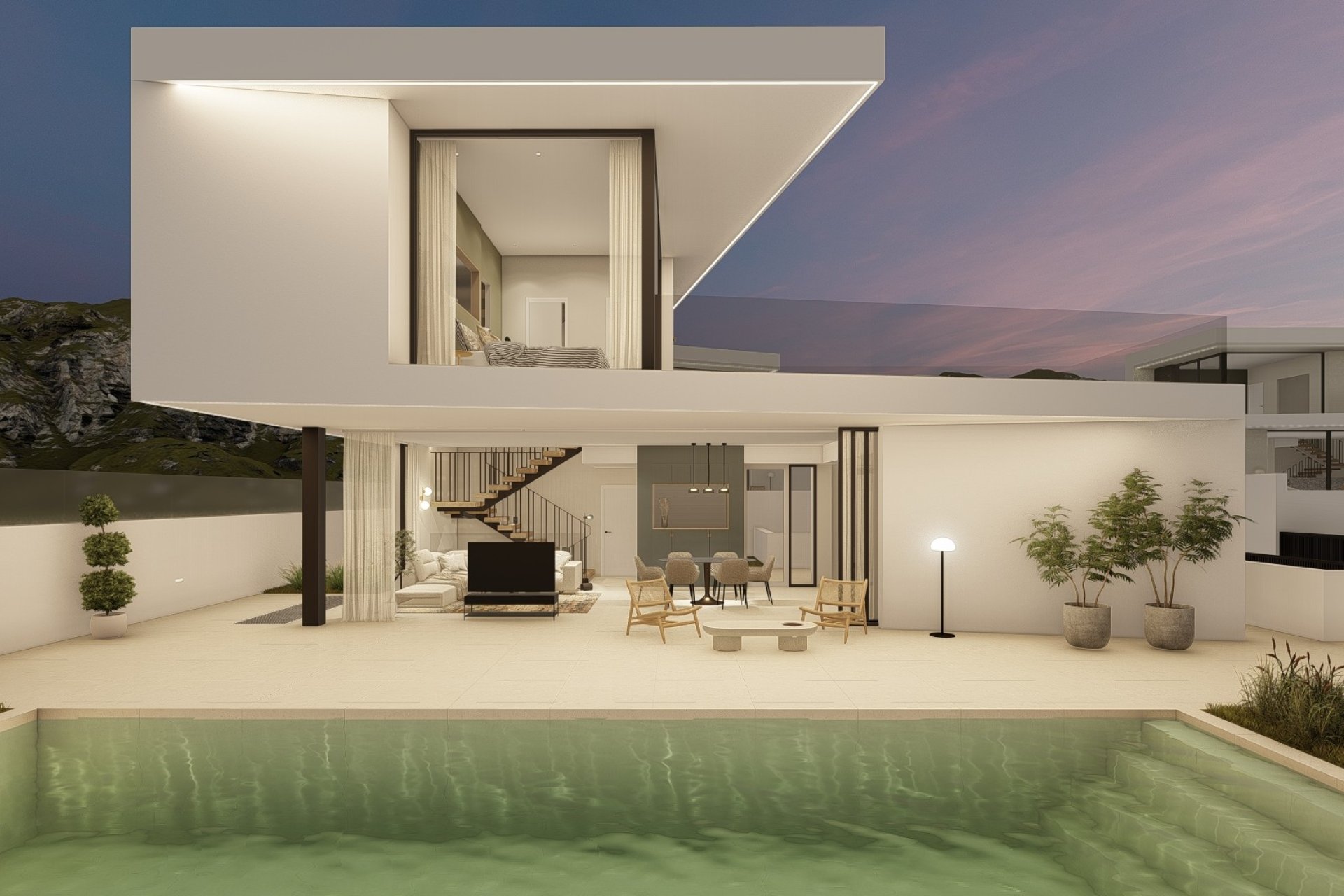 Obra nueva - Chalet independiente -
Polop