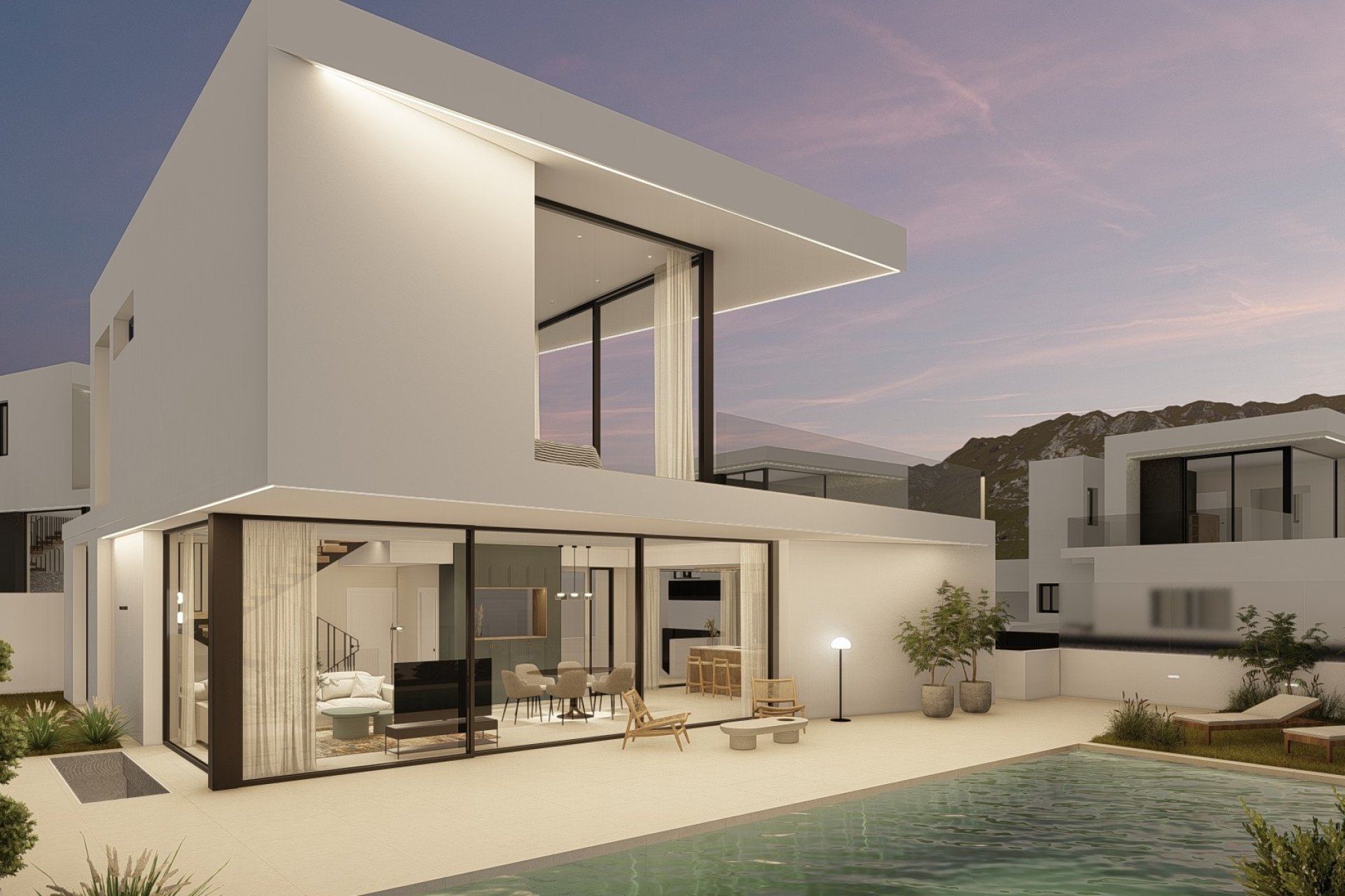 Obra nueva - Chalet independiente -
Polop