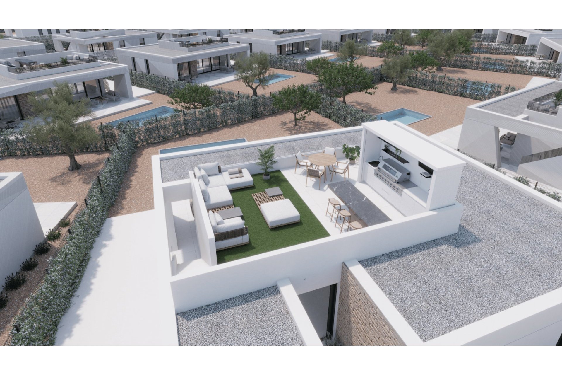 Obra nueva - Villa -
FUENTE ALAMO - HACIENDA DEL ALAMO GOLF RESORT