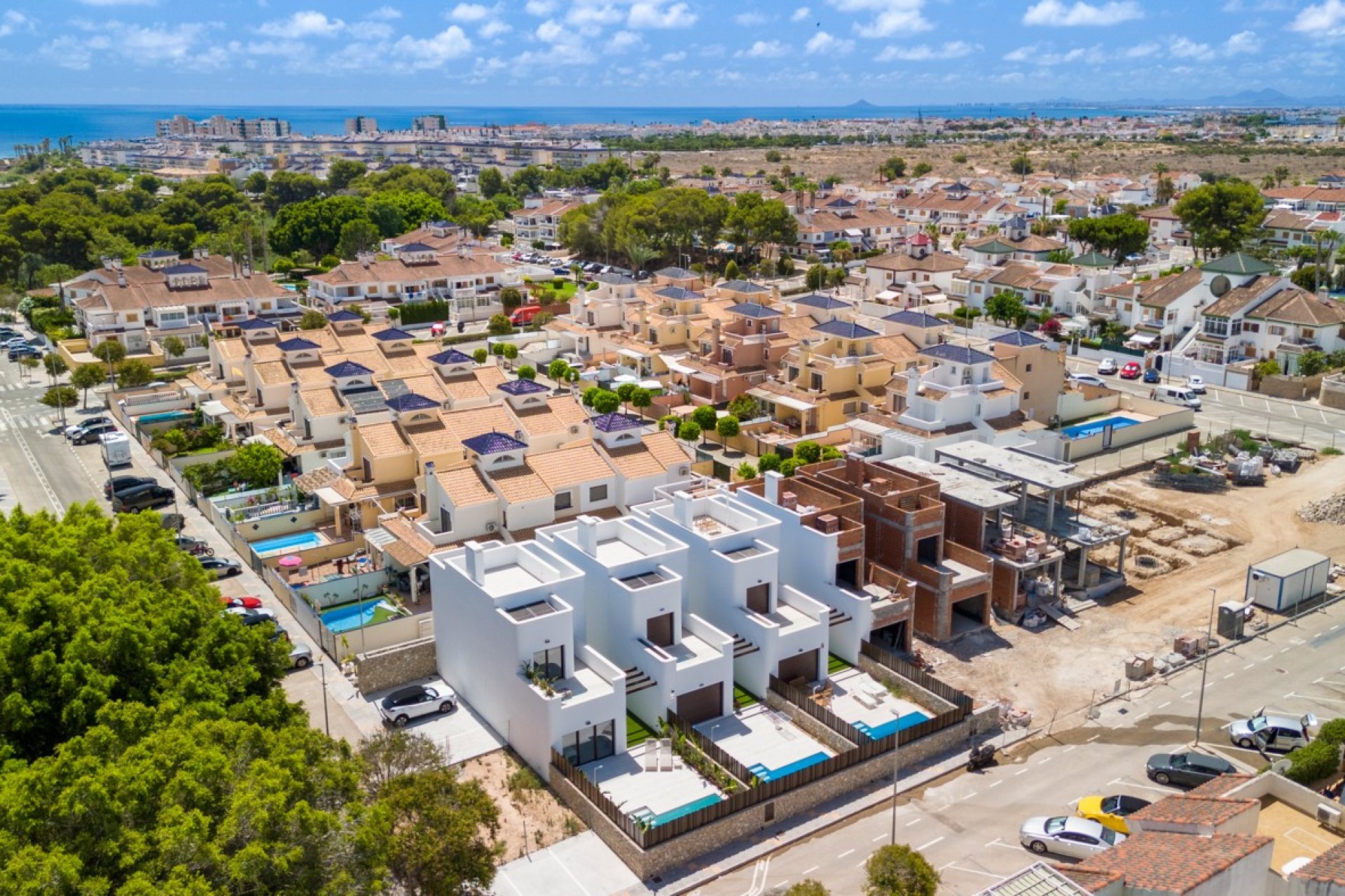 Obra nueva - Villa -
Pilar de la Horadada - Playa de Mil Palmeras