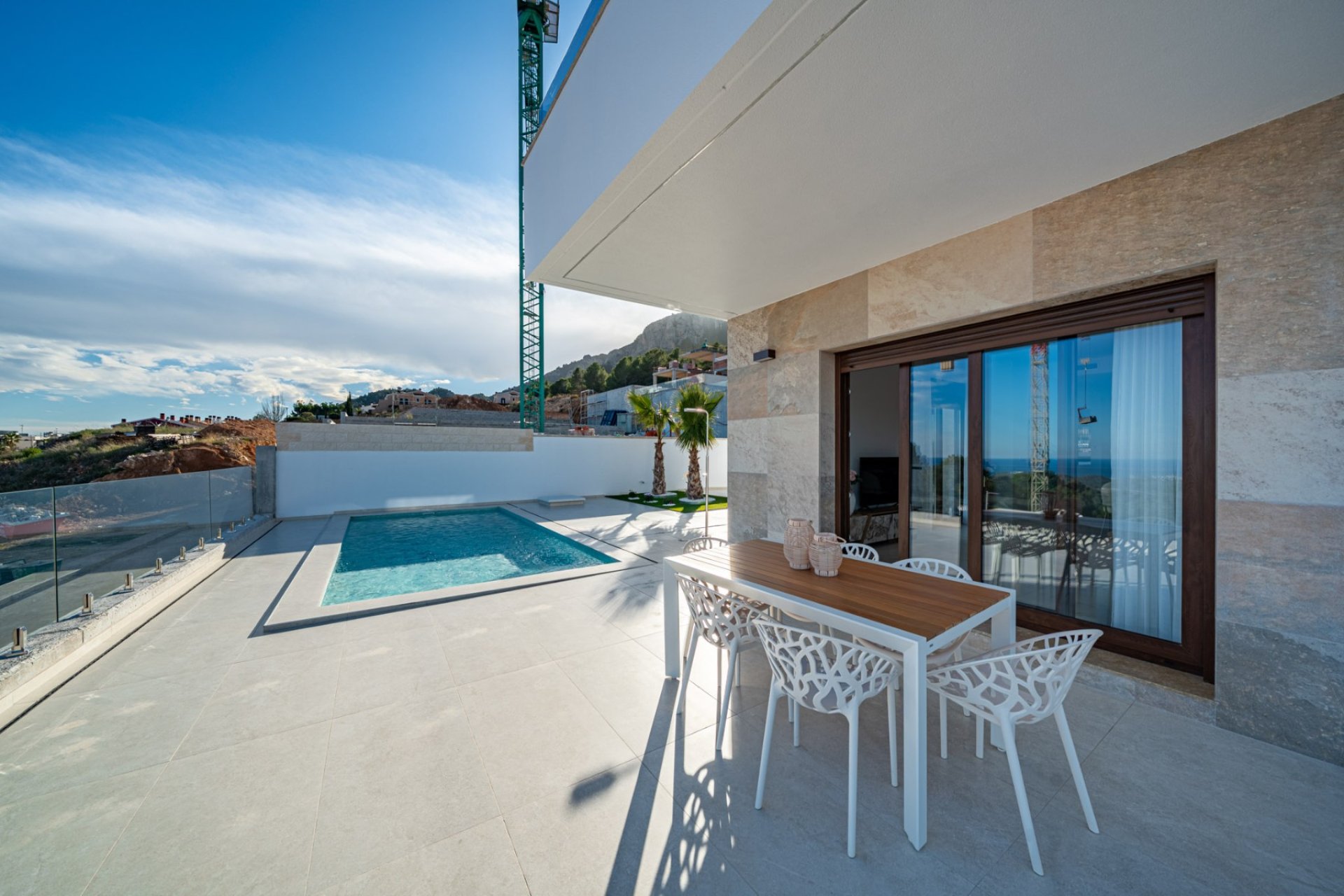 Obra nueva - Villa -
Polop