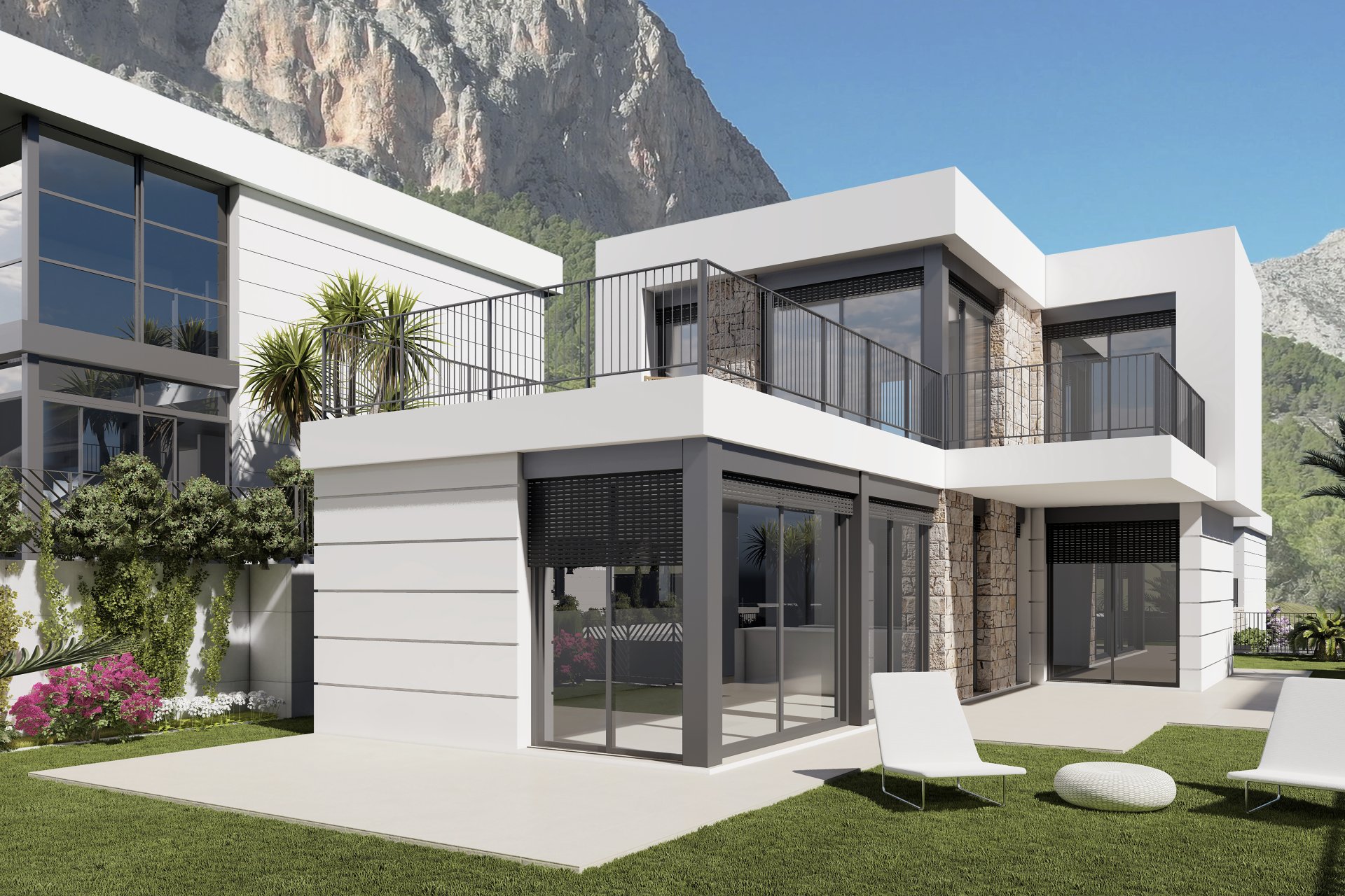 Obra nueva - Villa -
Polop