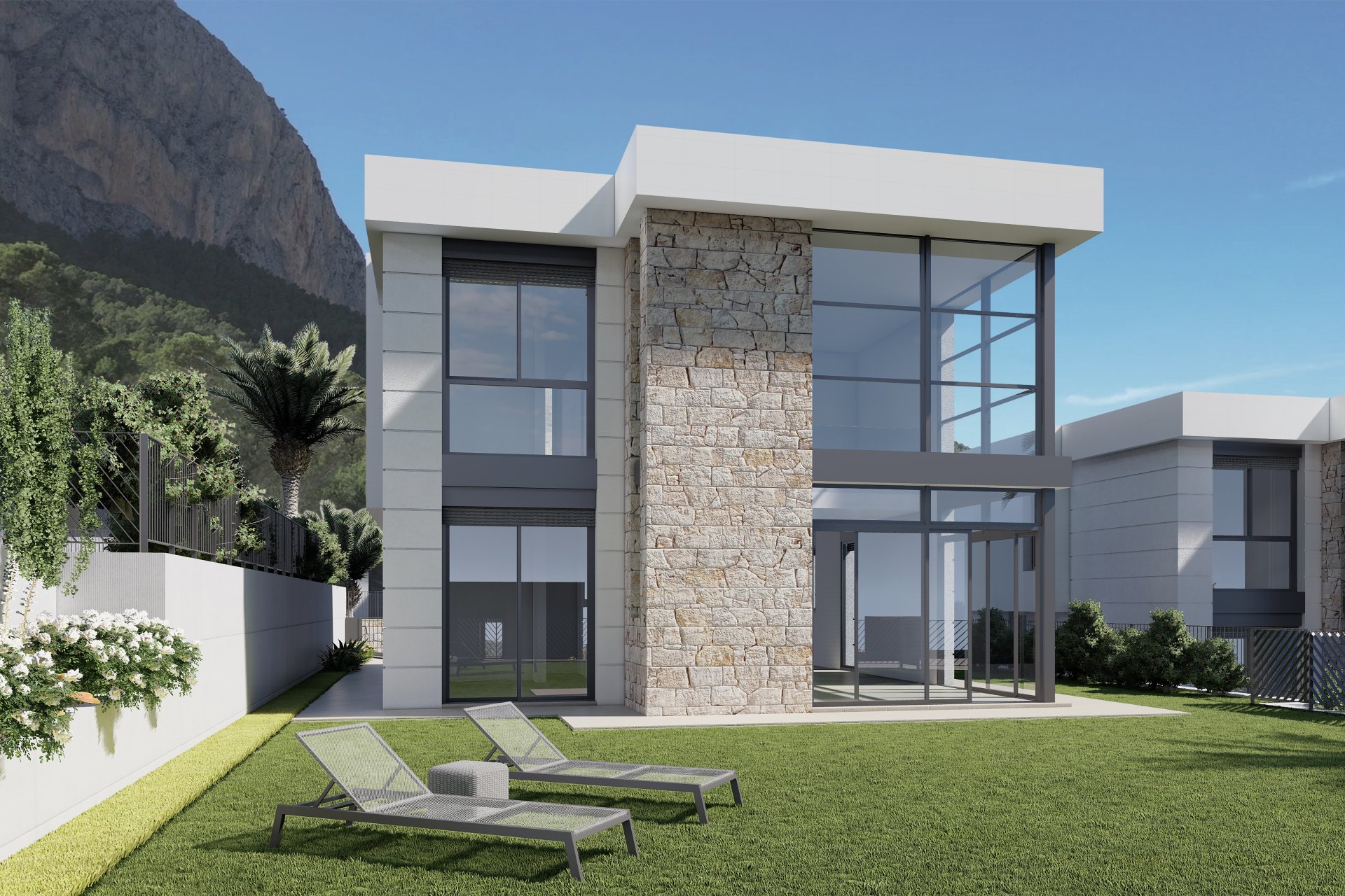 Obra nueva - Villa -
Polop