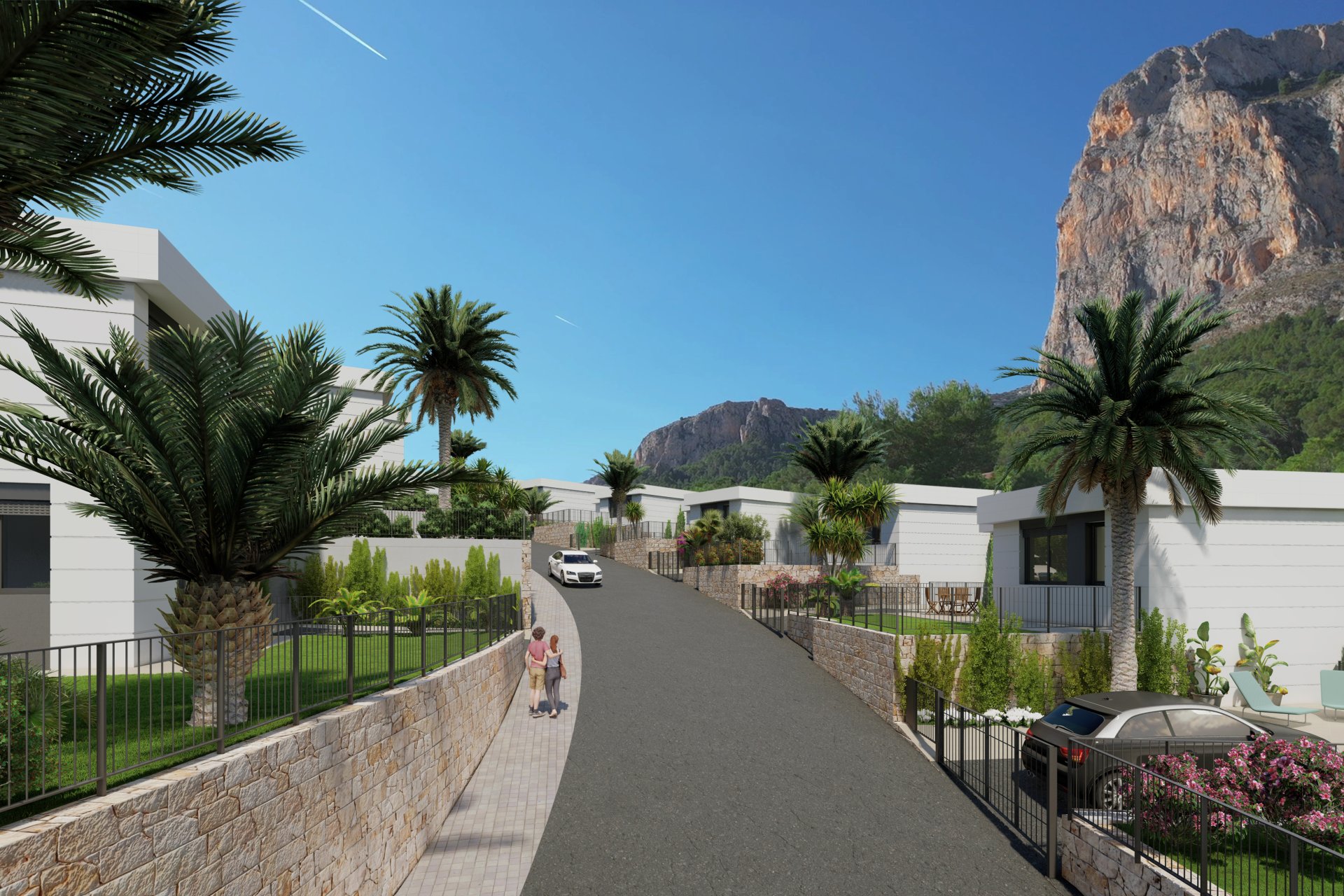 Obra nueva - Villa -
Polop