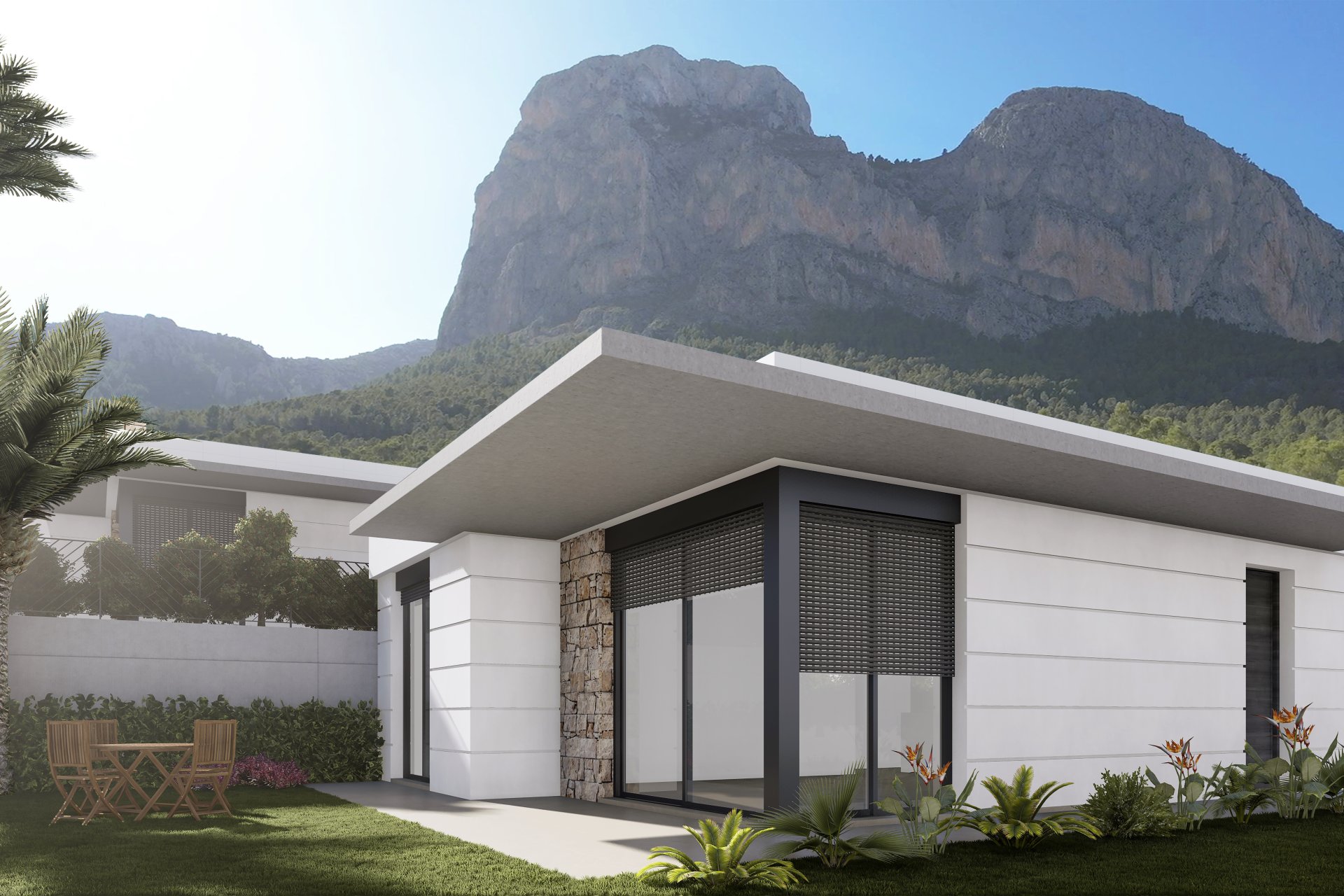 Obra nueva - Villa -
Polop