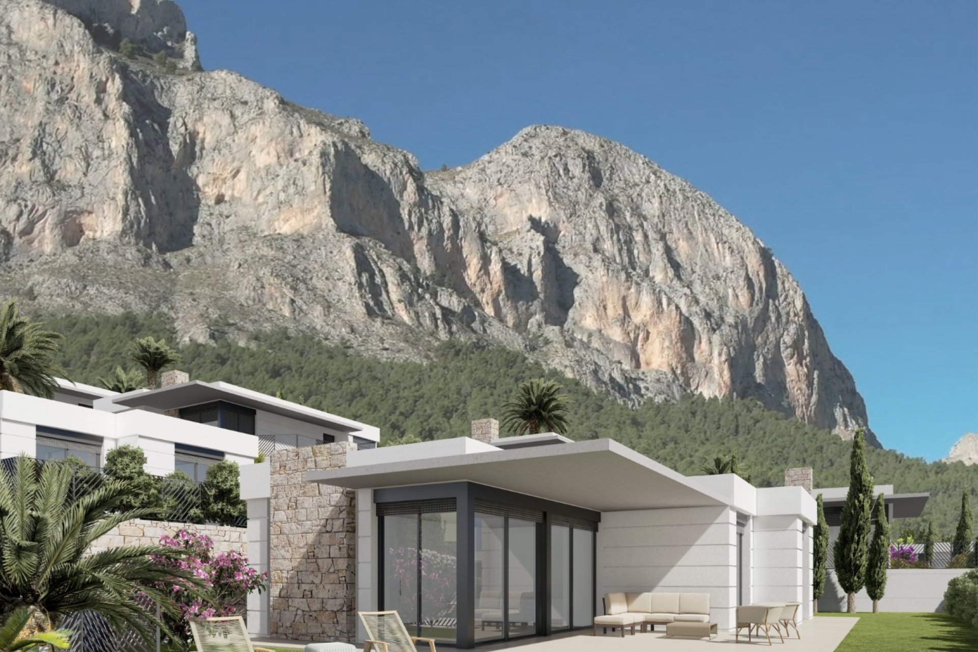 Obra nueva - Villa -
Polop