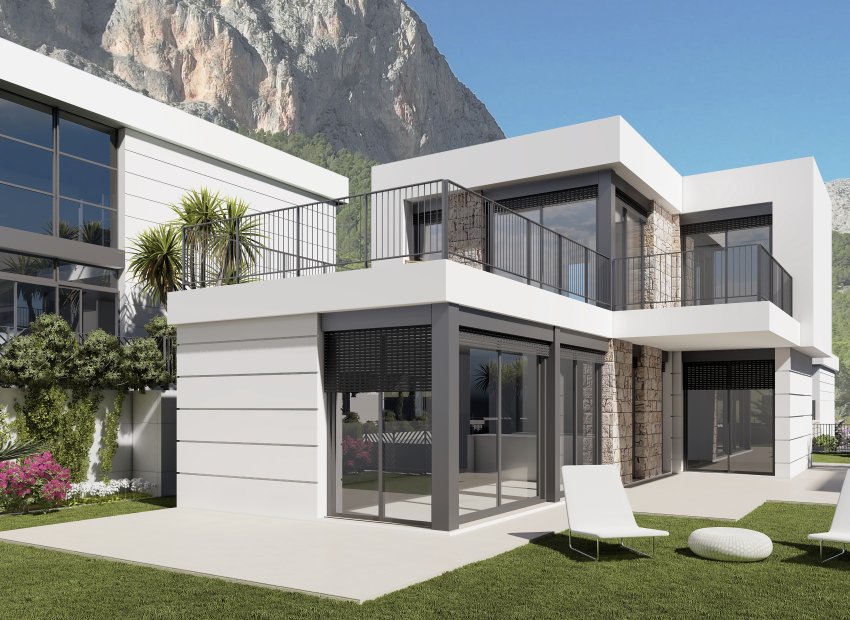 Obra nueva - Villa -
Polop
