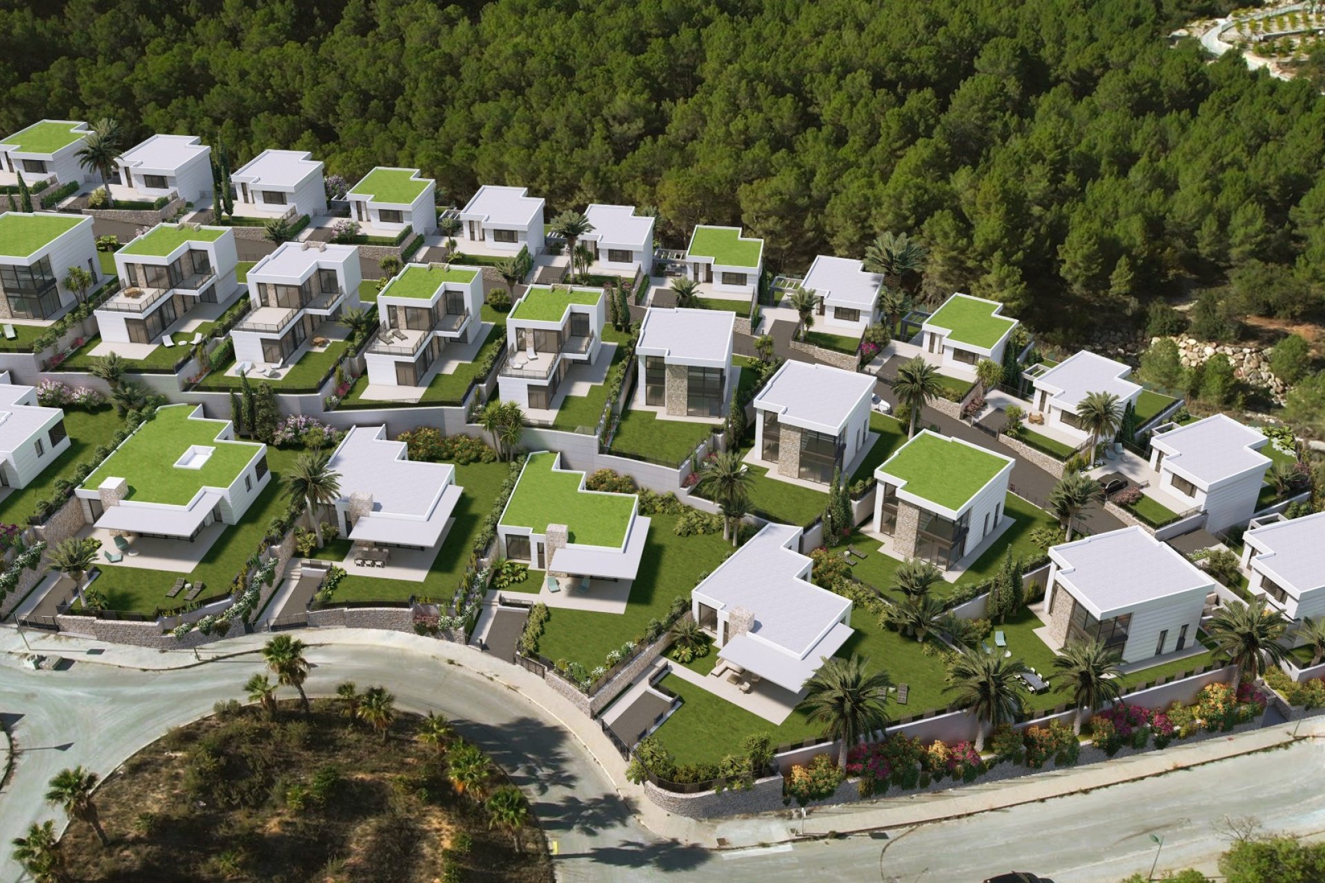 Obra nueva - Villa -
Polop
