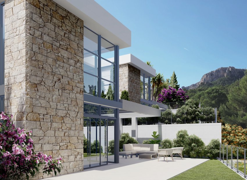 Obra nueva - Villa -
Polop