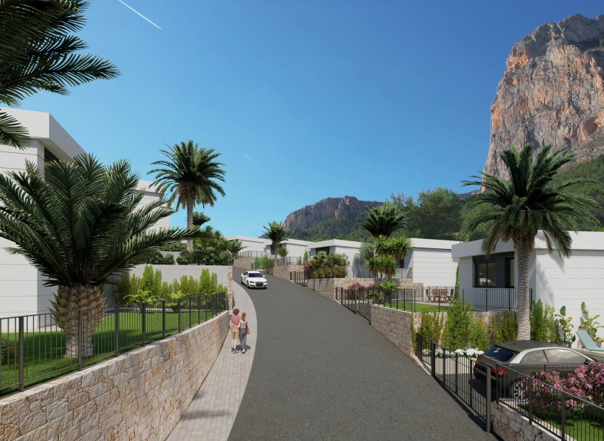 Obra nueva - Villa -
Polop