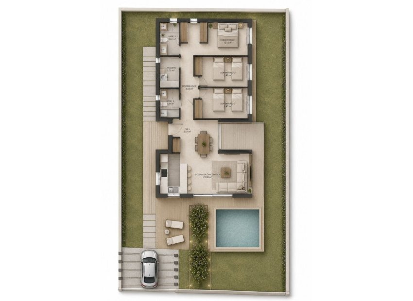 Obra nueva - Villa -
Polop