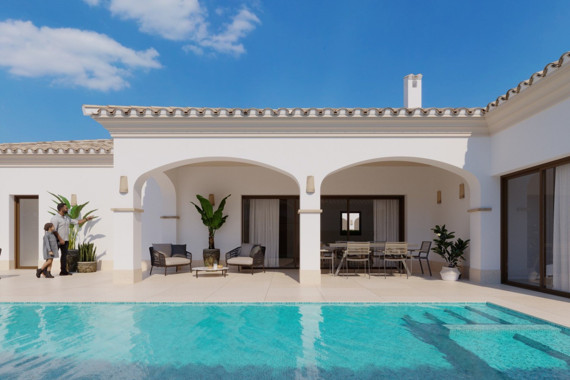 Obra nueva - Villa -
San Pedro del Pinatar - San Pedro del Pinatar pueblo