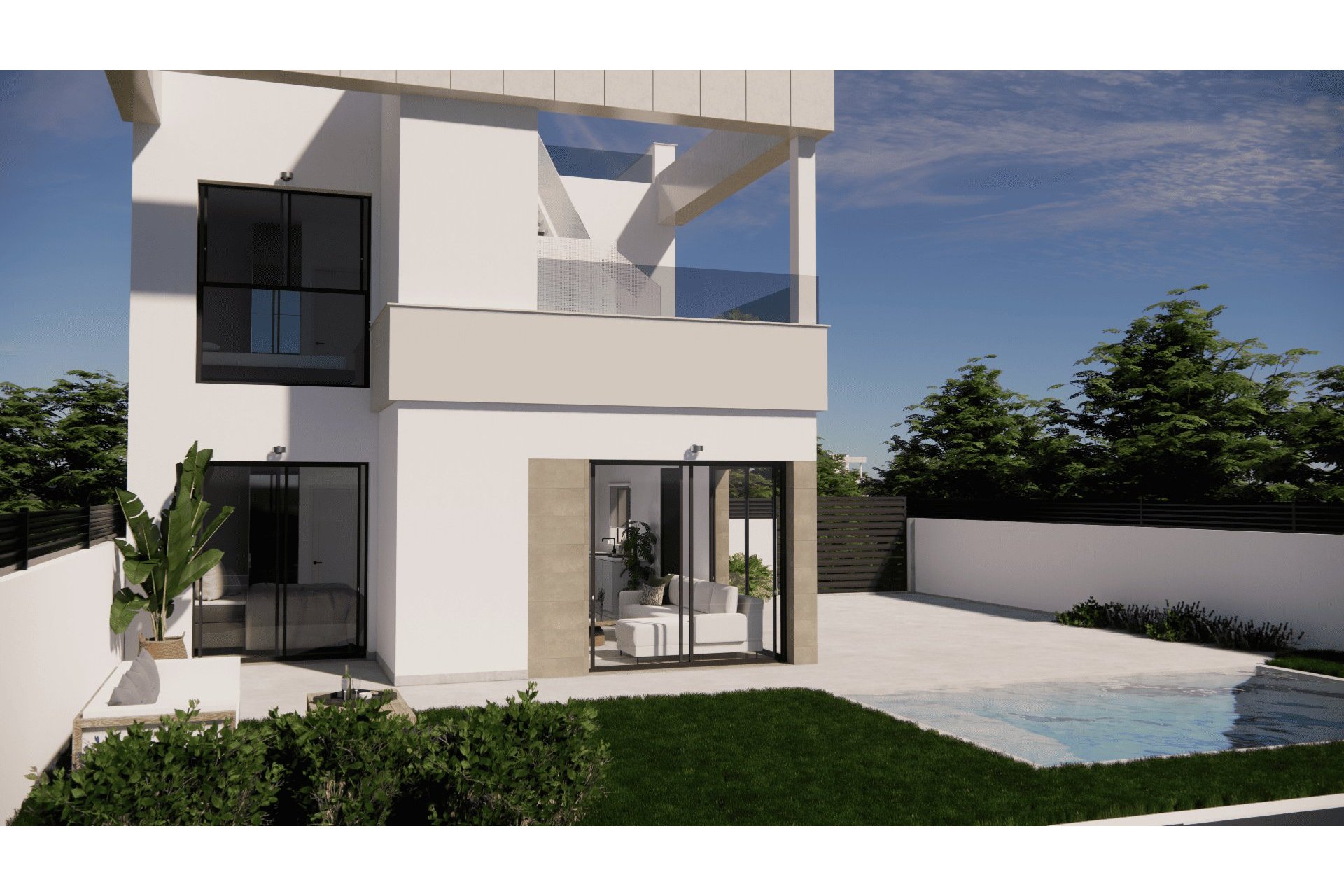 Obra nueva - Villa / Semi pareado -
Los Montesinos - Montesinos