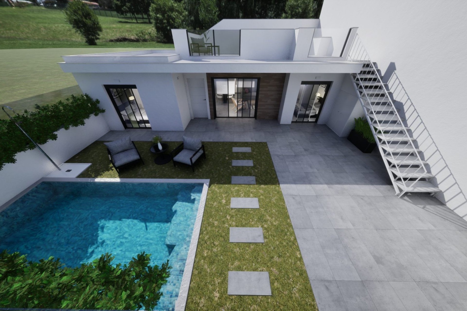 Obra nueva - Villa -
Torre Pacheco