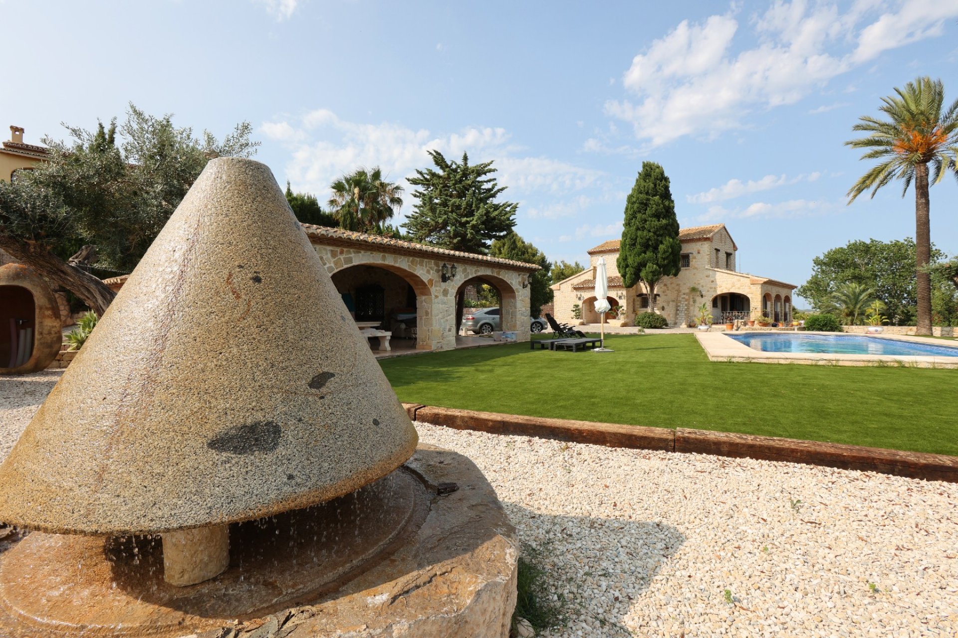 piscina - En venta chalet independiente en Benissa, Costa Blanca Norte