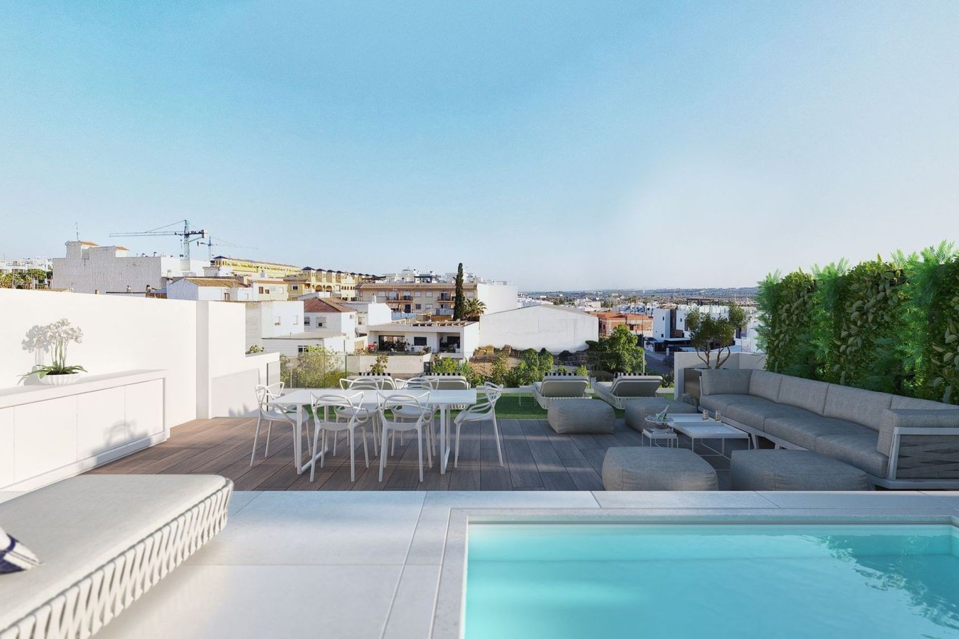 Piscina - Nueva Promoción de Apartamentos en Benijófar, Alicante (Costa Blanca Sur)