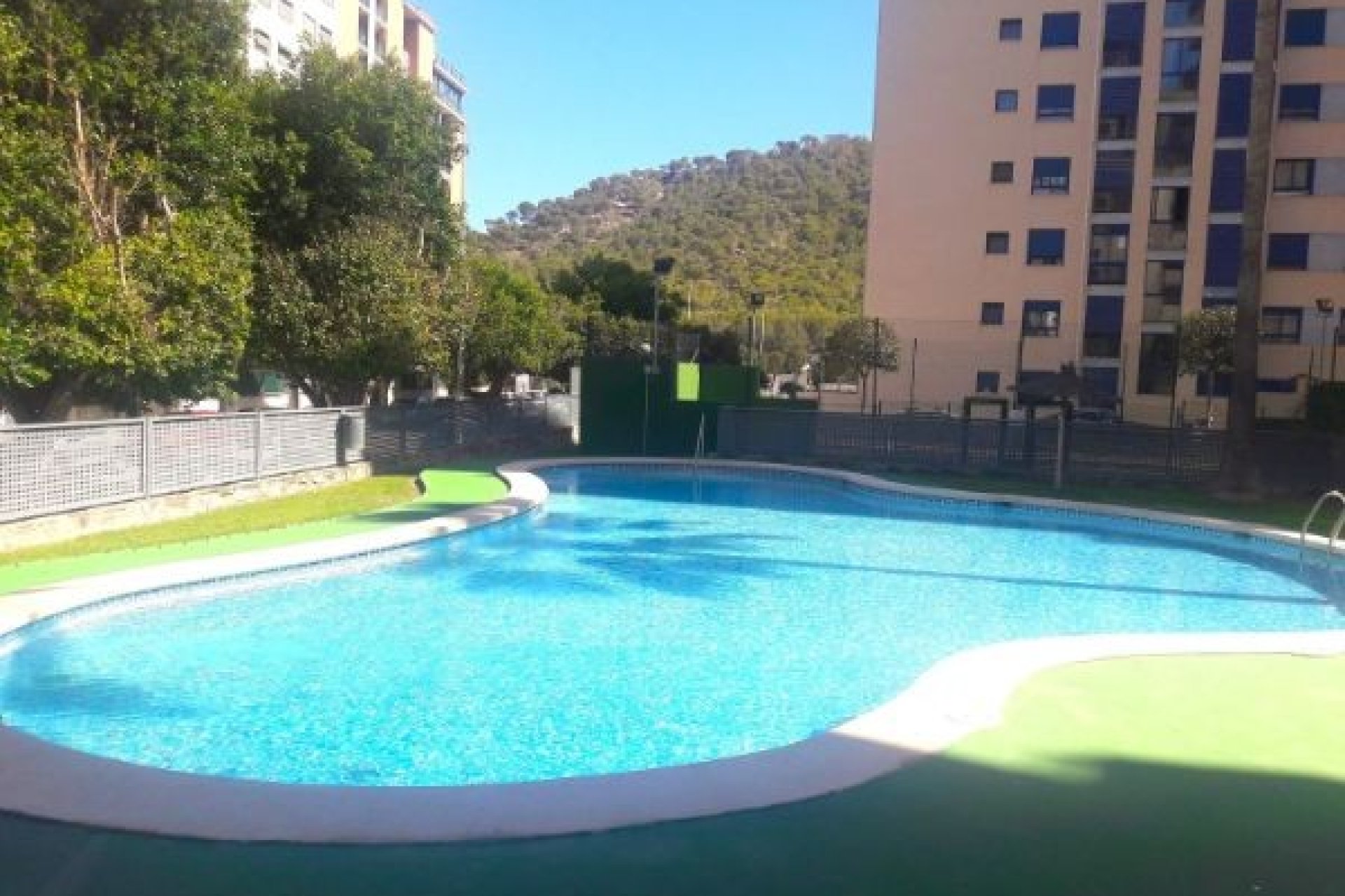 Piscina - Piso en Villajoyosa (Alicante - Costablanca)