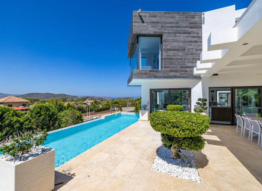 Piscina - Villa de Lujo en Jávea con vistas panorámicas al Mar (Costablanca-Alicante)