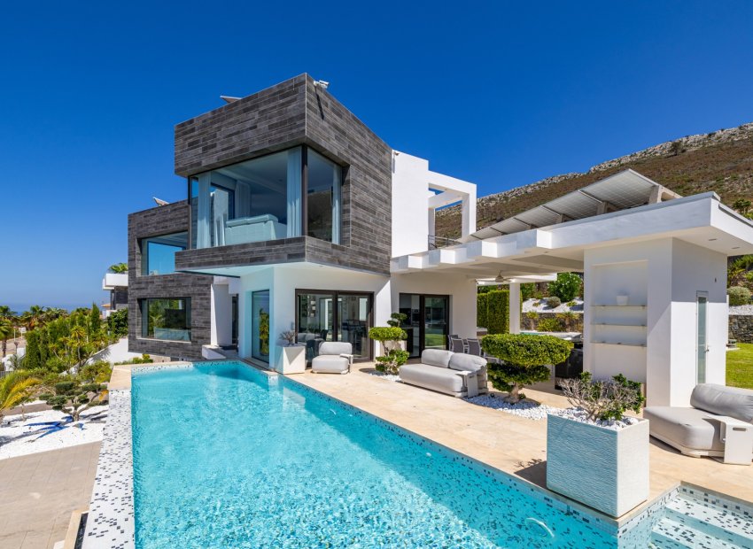 Piscina - Villa de Lujo en Jávea con vistas panorámicas al Mar (Costablanca-Alicante)