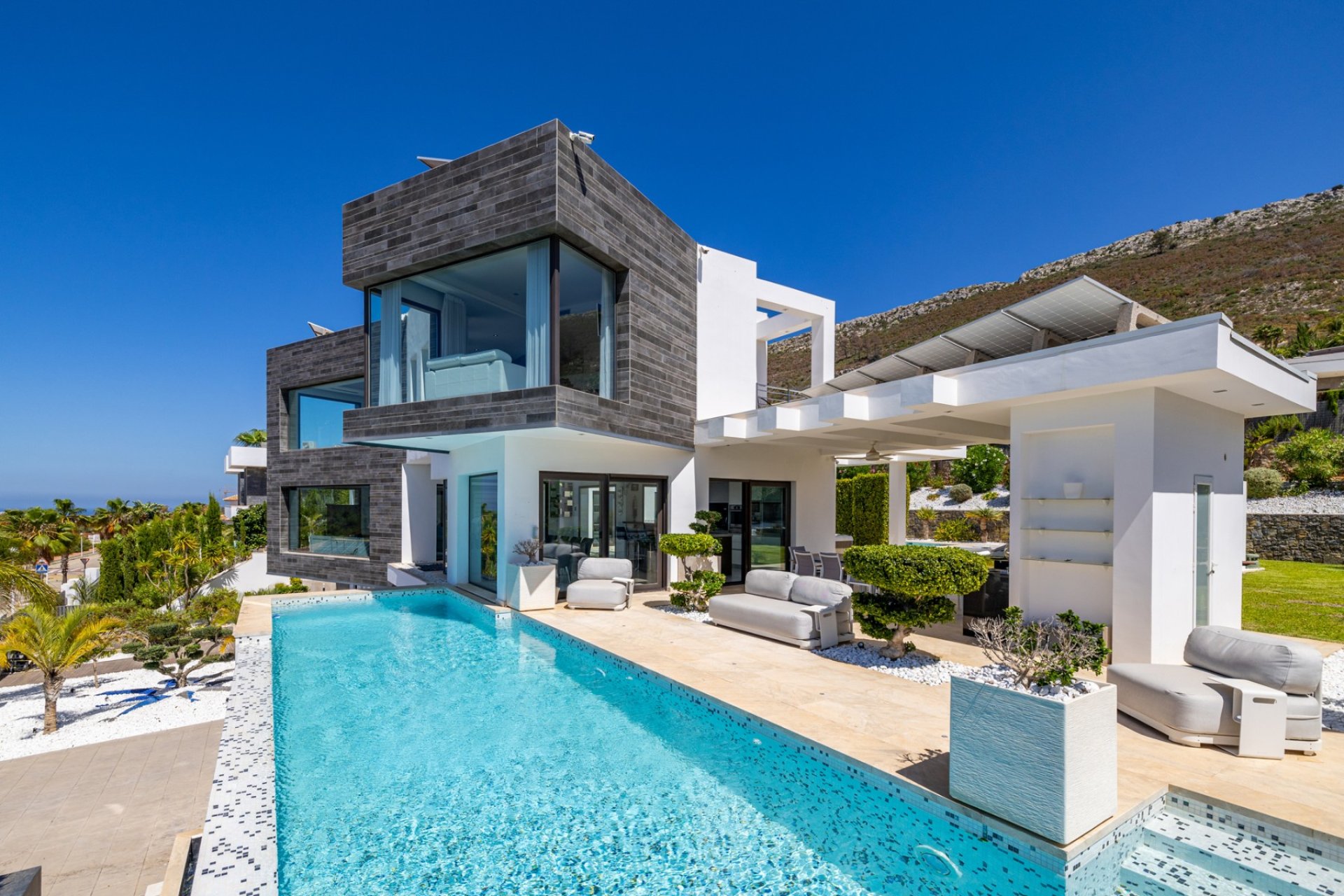 Piscina - Villa de Lujo en Jávea con vistas panorámicas al Mar (Costablanca-Alicante)