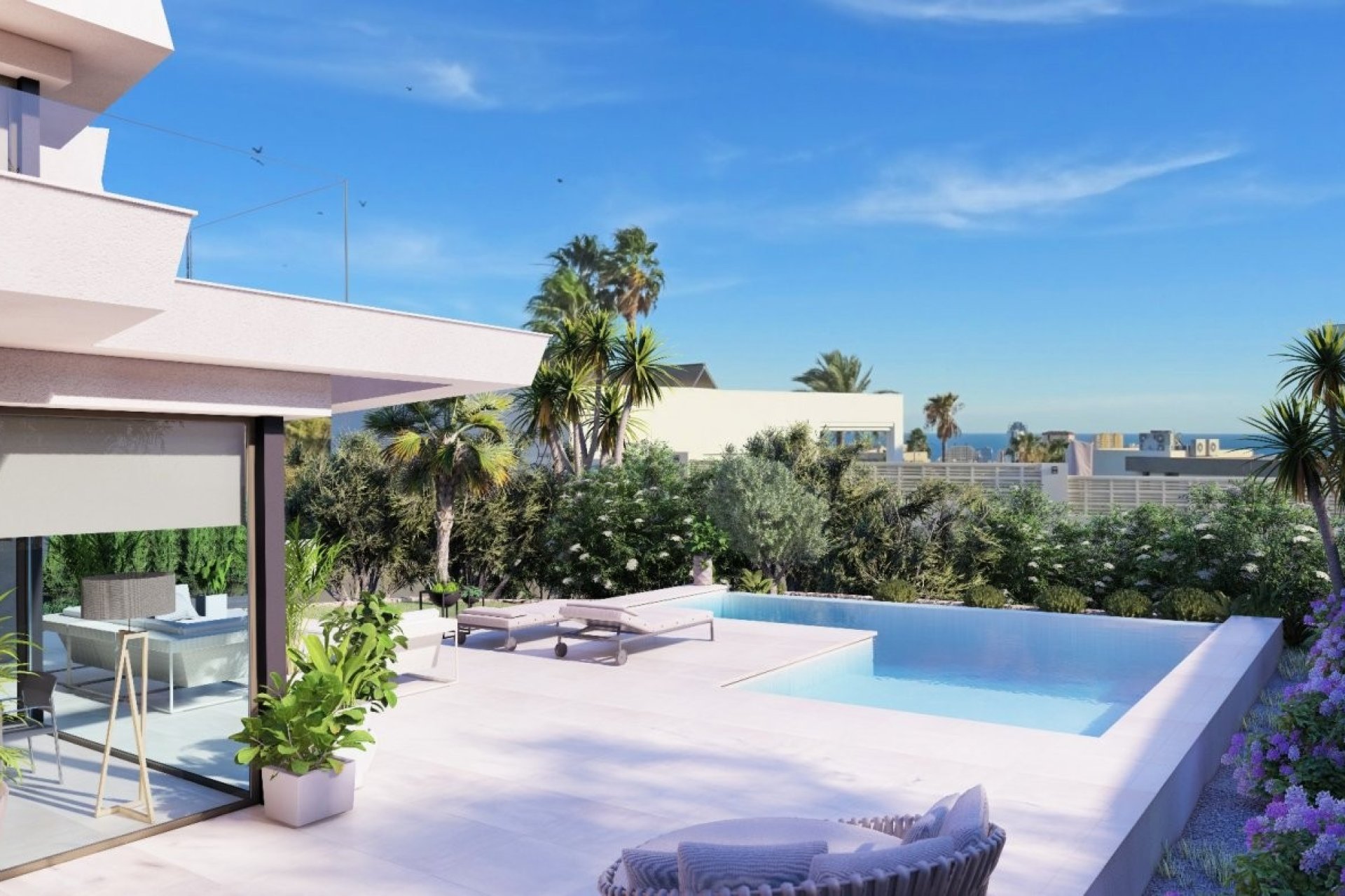 Pool - Luxury villa in Calpe