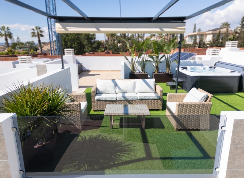 Rooftop terrace - New Housing Development in San Fulgencio, La Marina, Alicante (South Costa Blanca)
