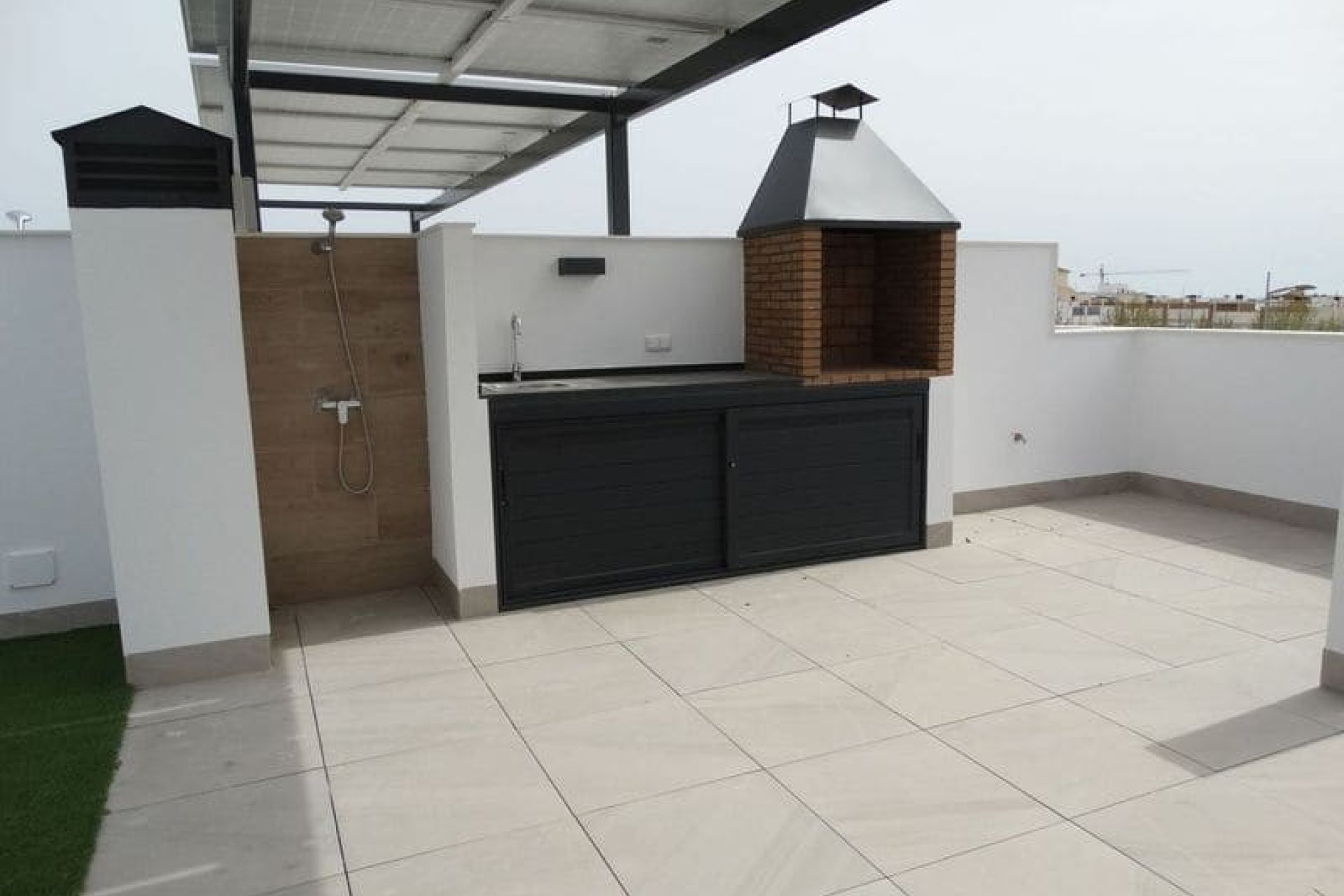 Rooftop terrace - Residential Complex of Ground Floor Townhouses and Penthouses with Solarium in Pilar de la Horadada, Alicante (Costa Blanca)