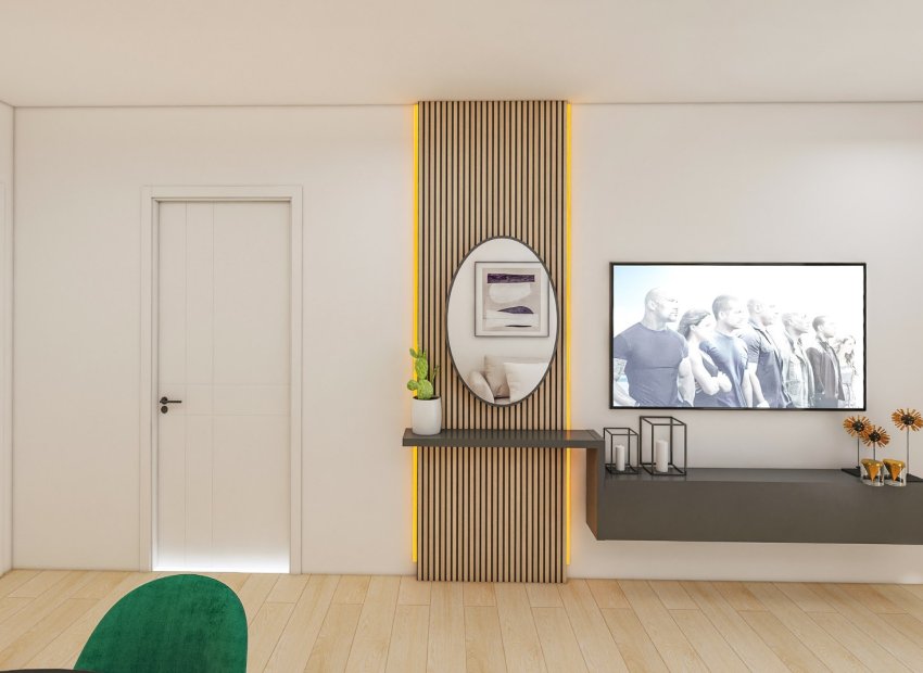 Salon - Apartamenty zaprojektowane do użytku prywatnego i wynajmu turystycznego w Benidorm, Playa de Levante (Costa Blanca Północ)