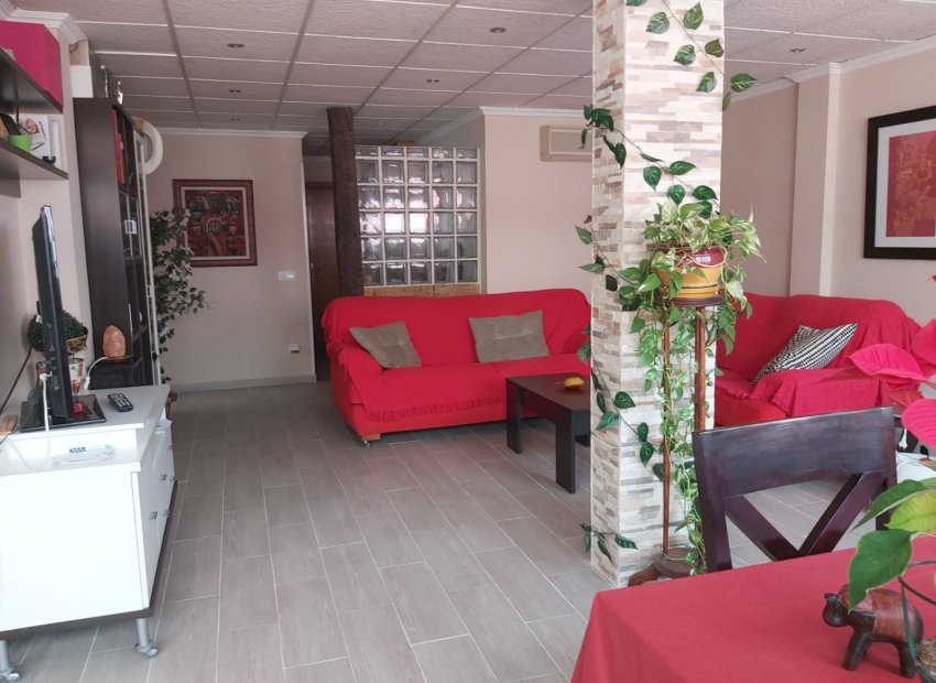 Salon - Ático en el centro urbano de Benidorm (Costablanca- Alicante)