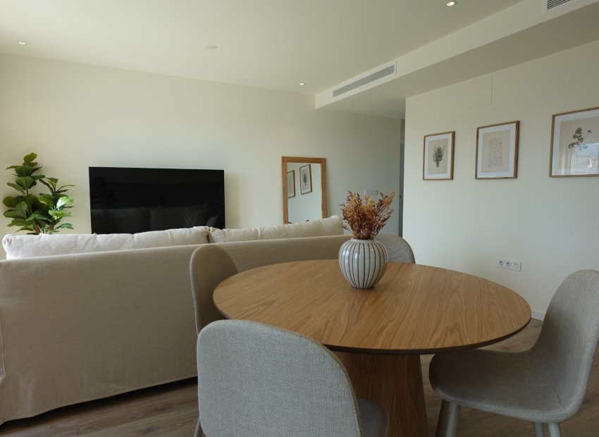 Salon - Ático Espectacular en Balcón de Finestrat – 3 Dormitorios, 2 Baños y Solárium Privado (Finestrat - Costa Blanca)