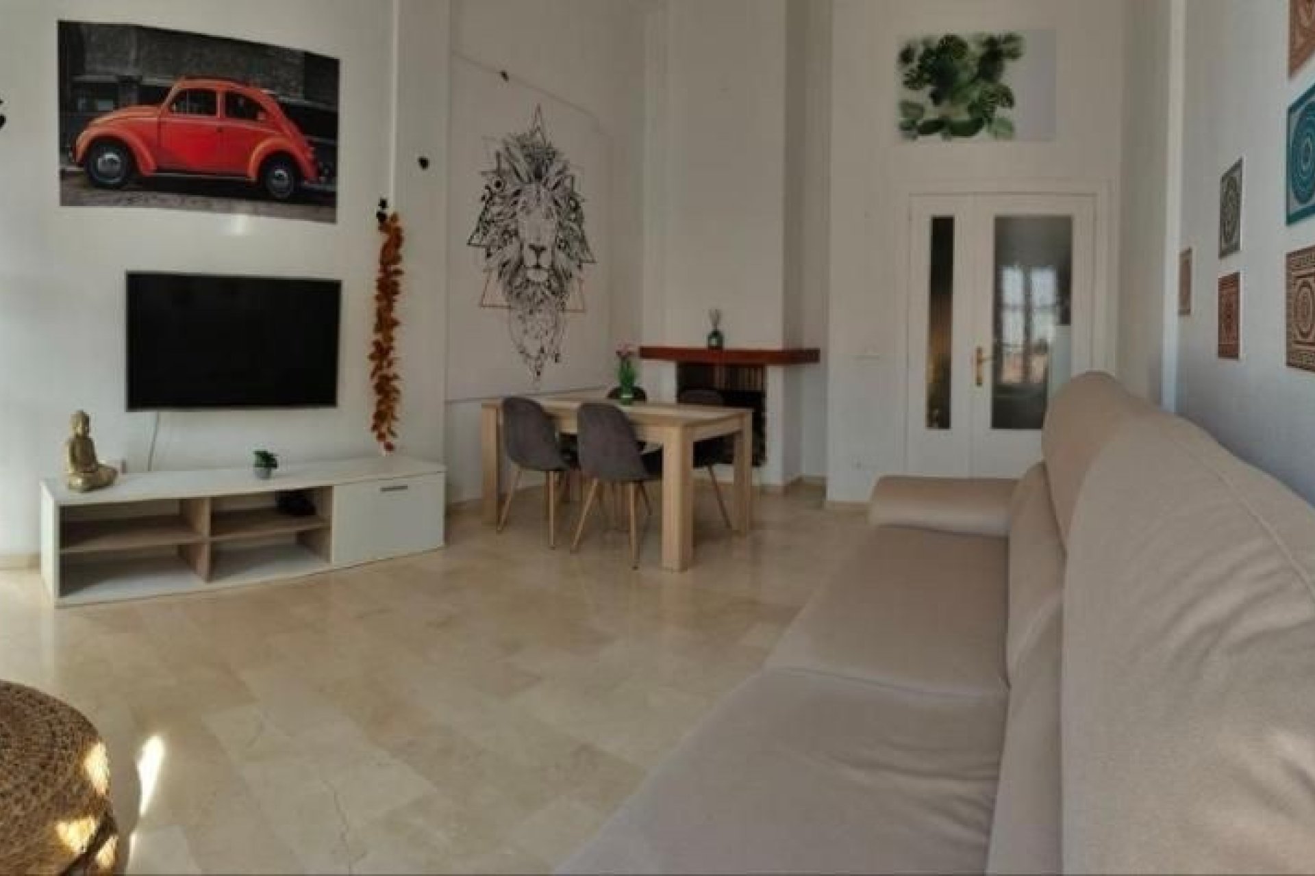 Salón - Chalet adosado a la venta con vistas al mar en Finestrat - ( Costa Blanca - Finestrat)