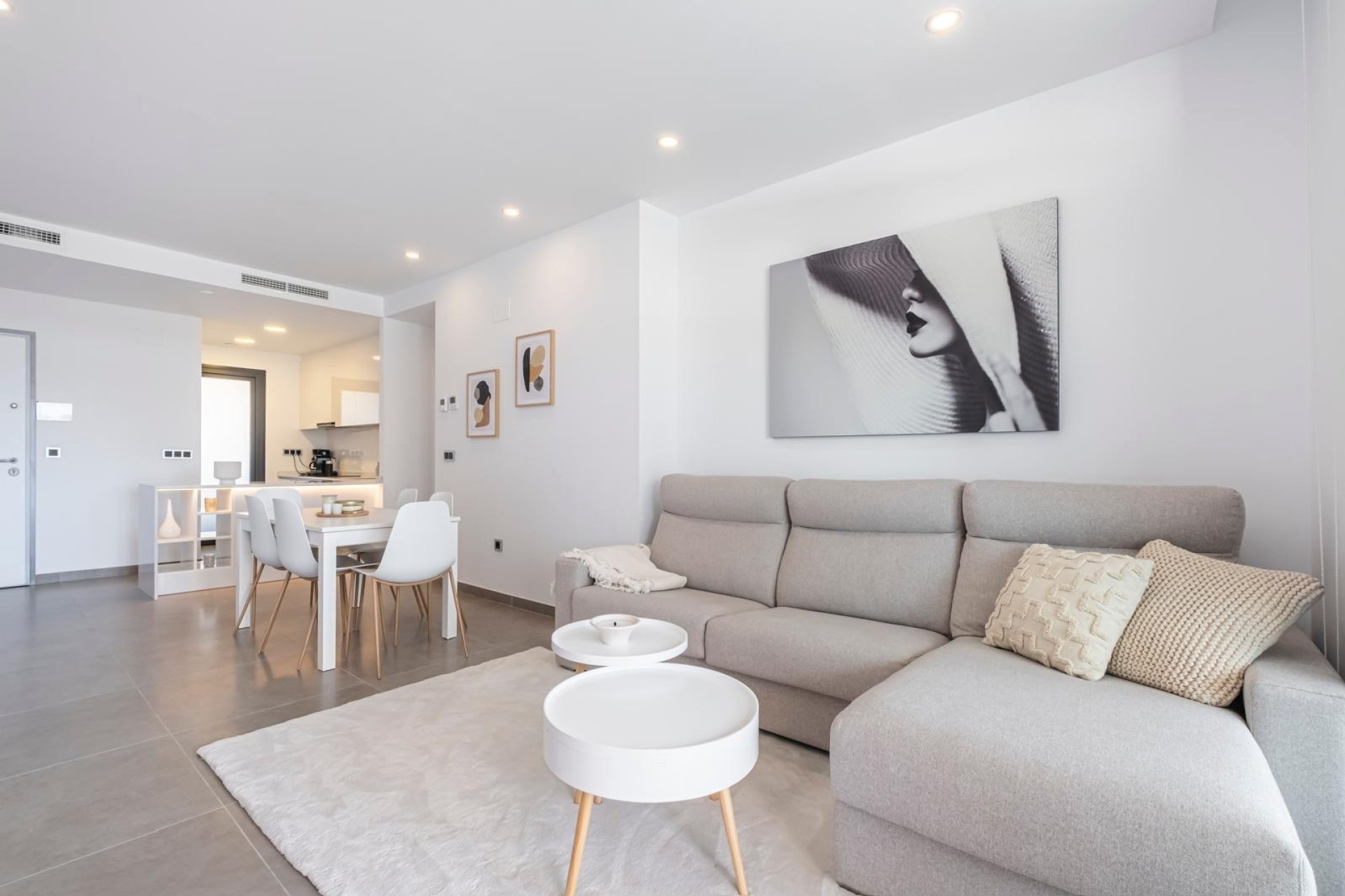 Salon/comedor - Lujoso apartamento cerca de la playa (Benidorm - Costa Blanca)